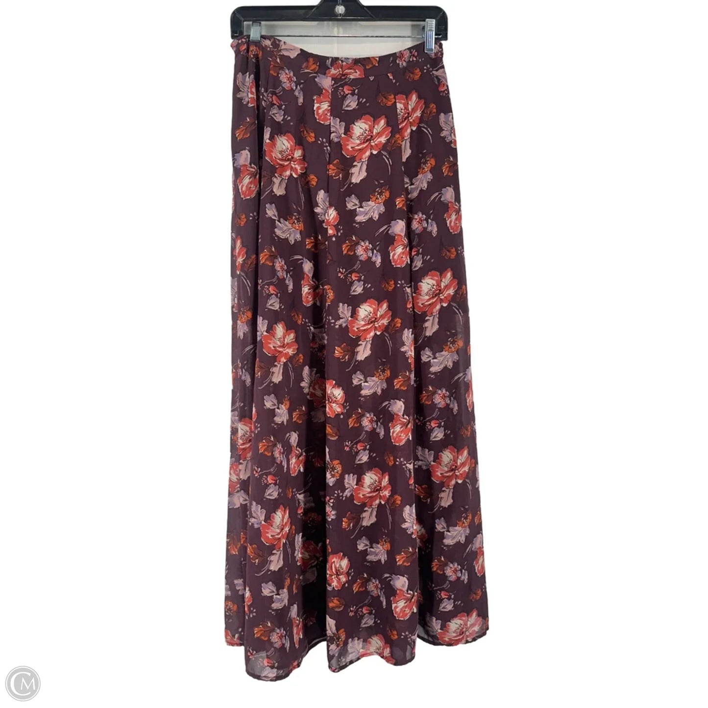 Skirt Maxi By Forever 21 In Purple, Size: L