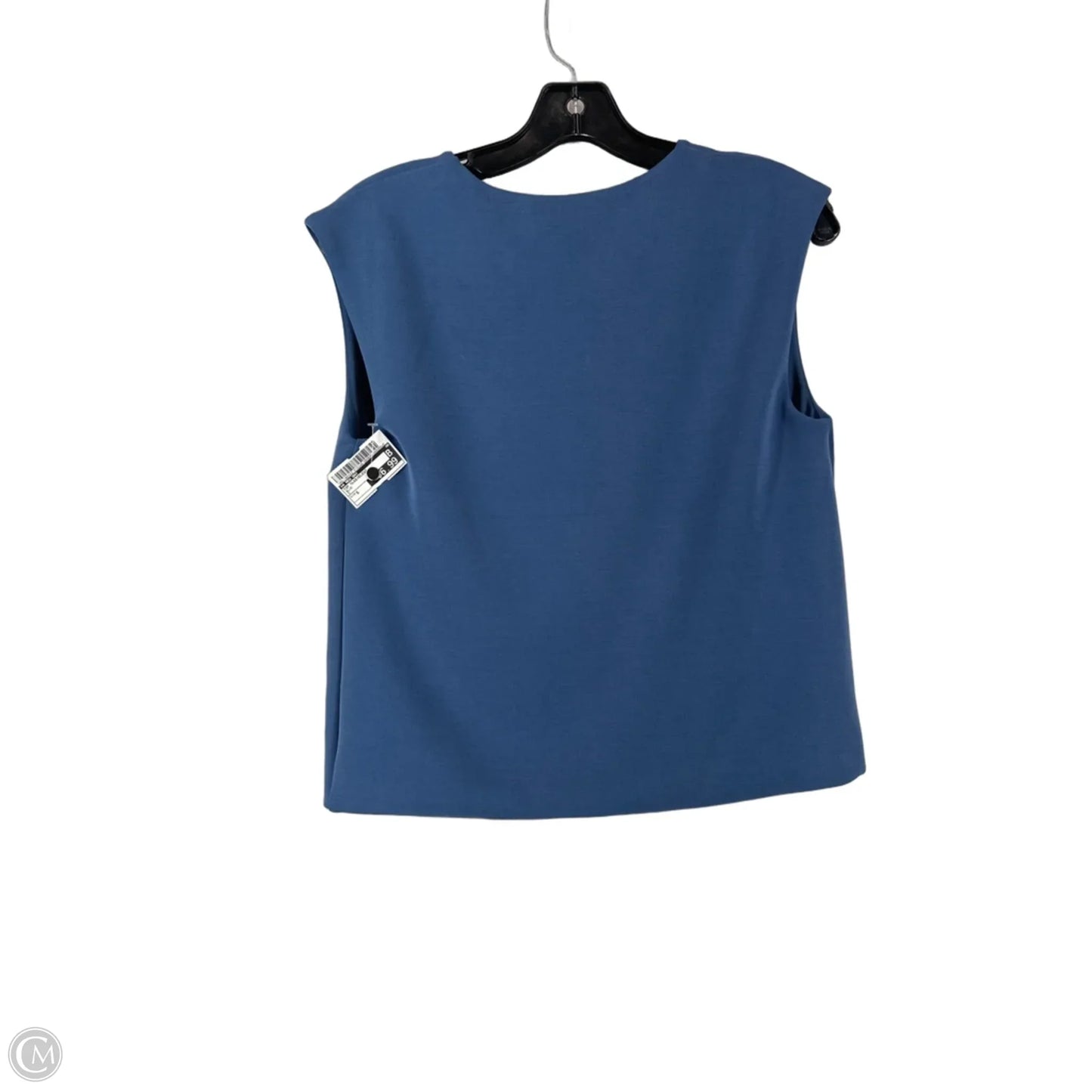 Top Sleeveless By A New Day In Blue, Size: S