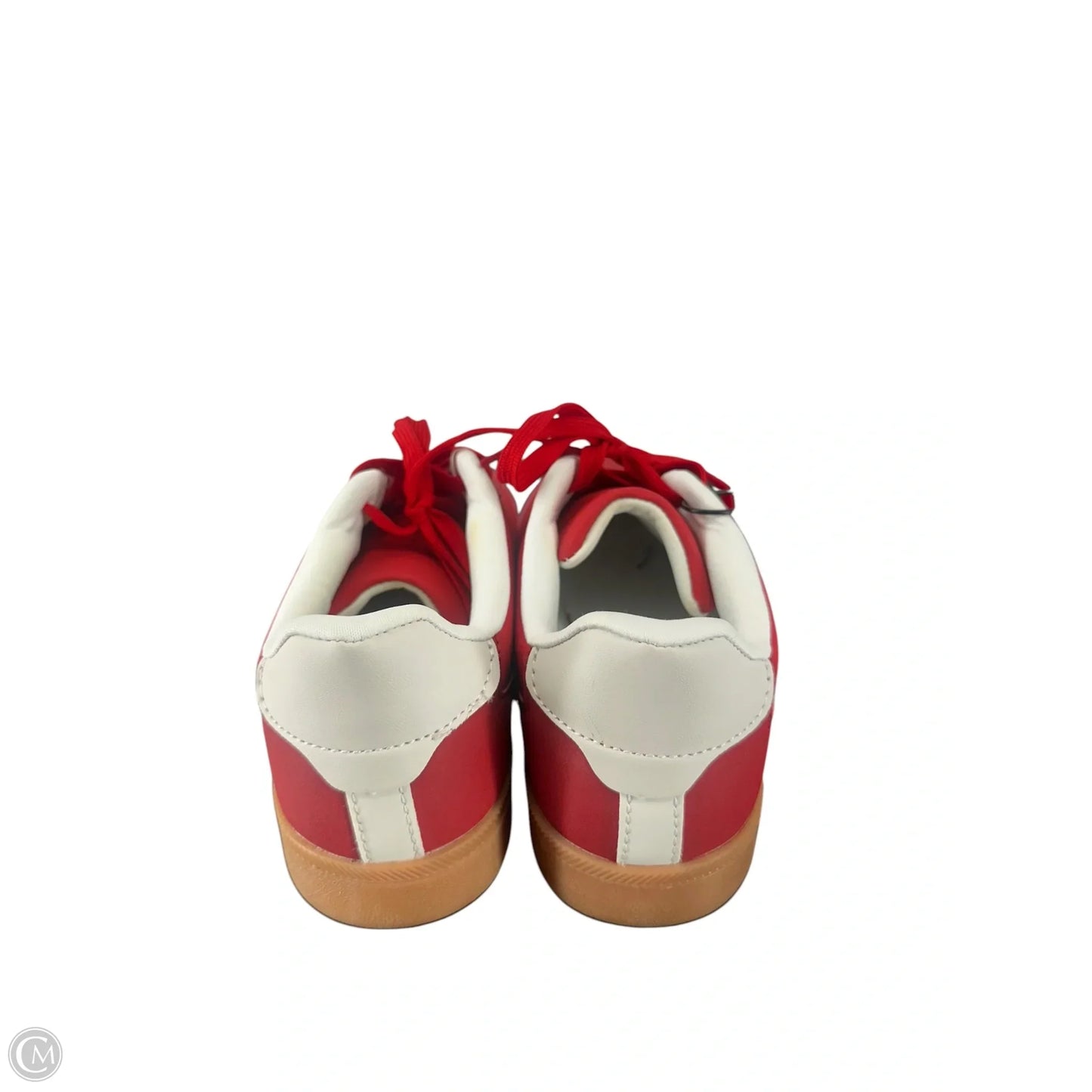 Shoes Sneakers By Clothes Mentor In Red, Size: 8.5