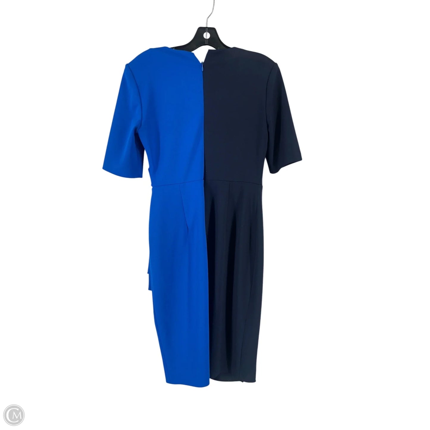 Dress Casual Midi By Calvin Klein In Blue, Size: 6