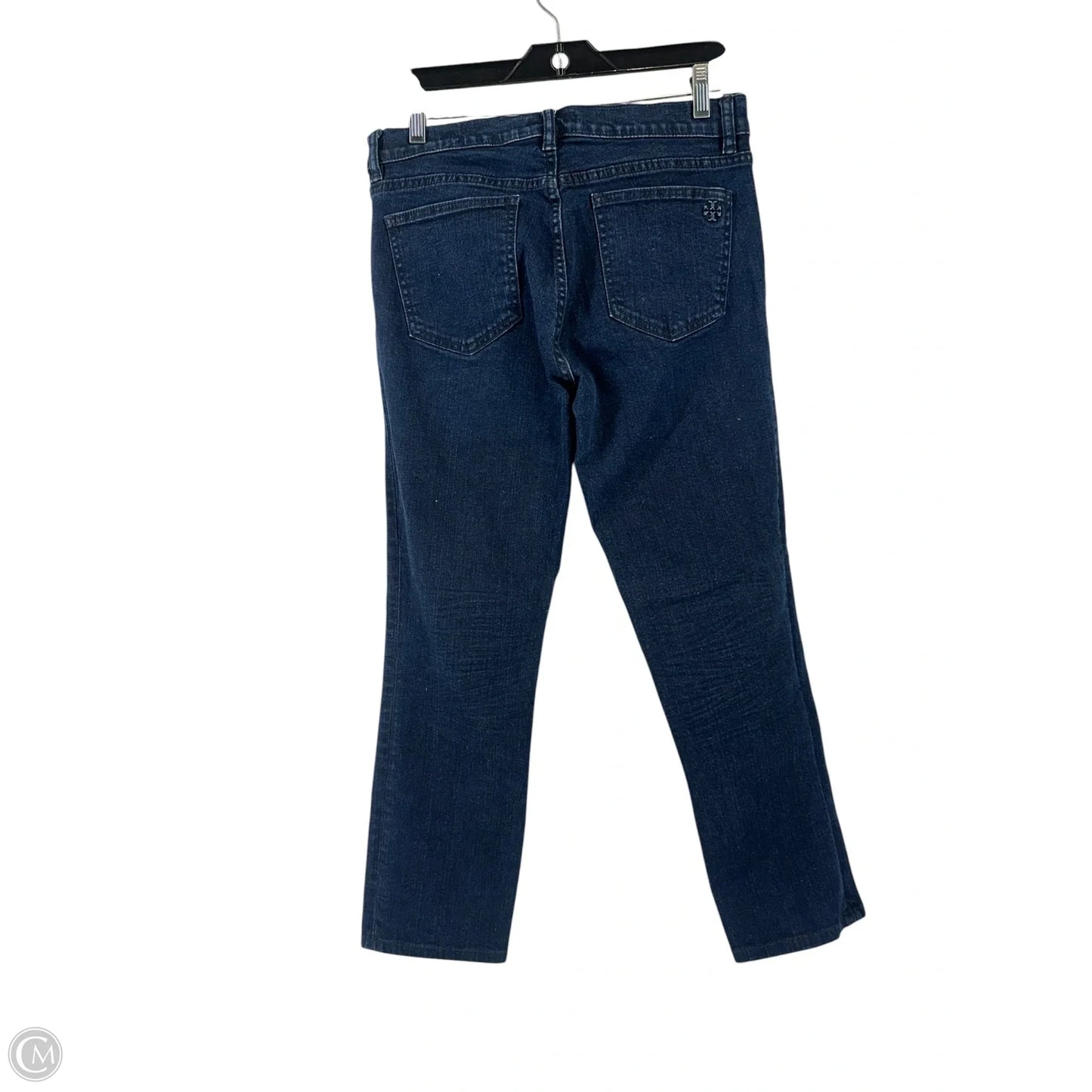 Jeans Designer By Tory Burch In Blue Denim, Size: 8