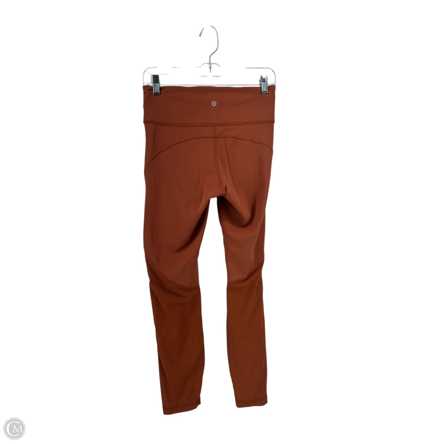 Athletic Leggings By Lululemon In Orange, Size: 8