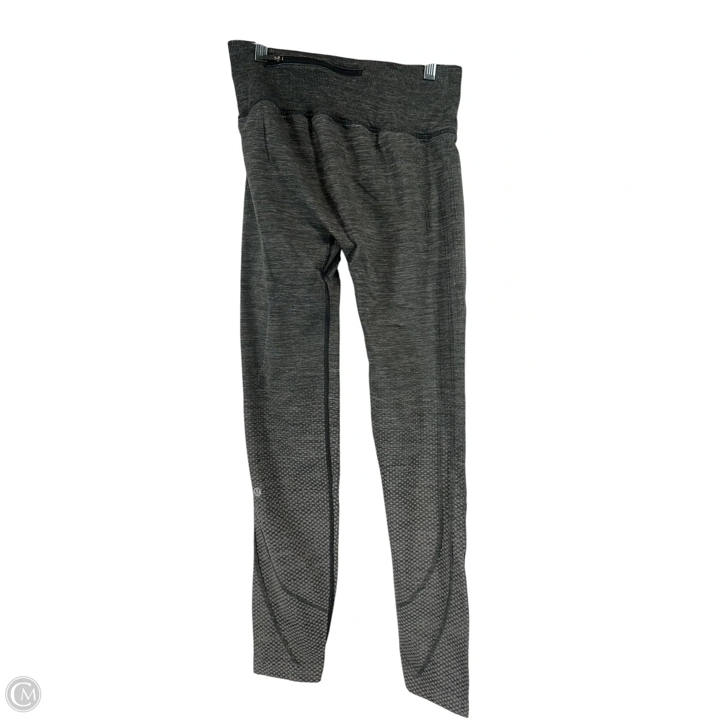 Athletic Leggings By Lululemon In Grey, Size: 10