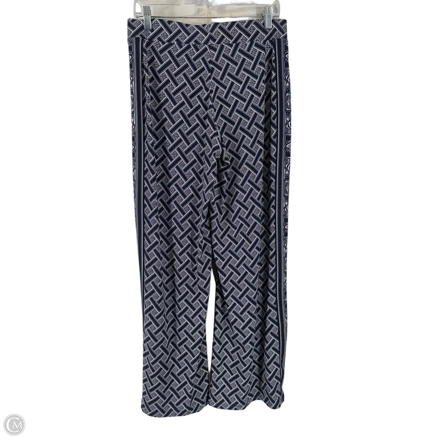 Pants Lounge By White House Black Market In Blue & White, Size: S