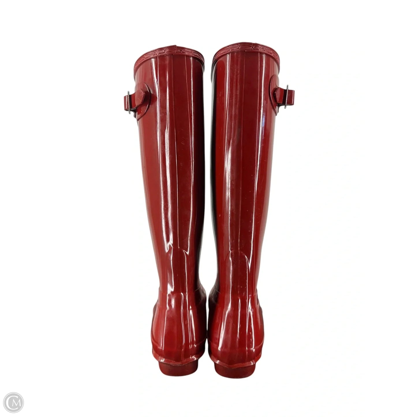 Boots Rain By Hunter In Red, Size: 10