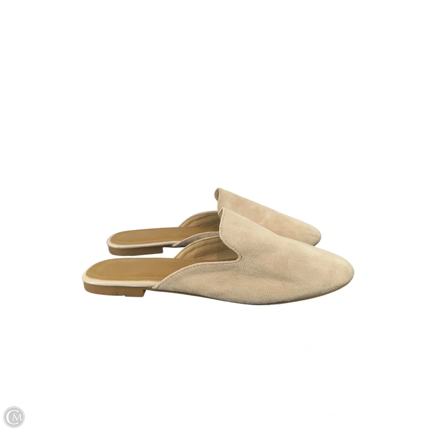 Shoes Flats By Clothes Mentor In Tan, Size: 10.5
