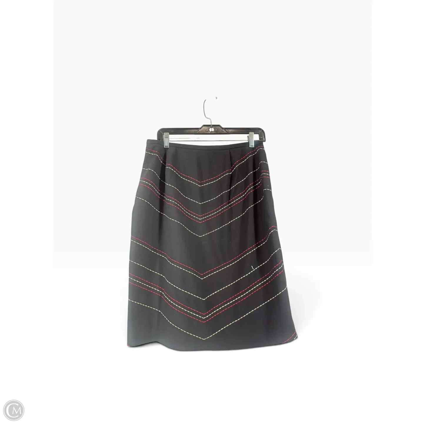 Skirt Midi By Ann Taylor In Black, Size: 8