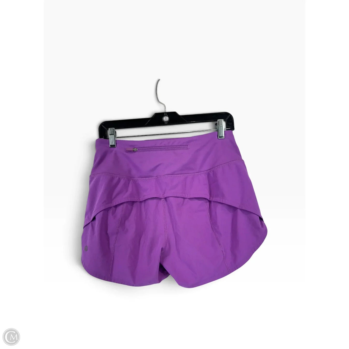 Athletic Shorts By Lululemon In Purple, Size: 6