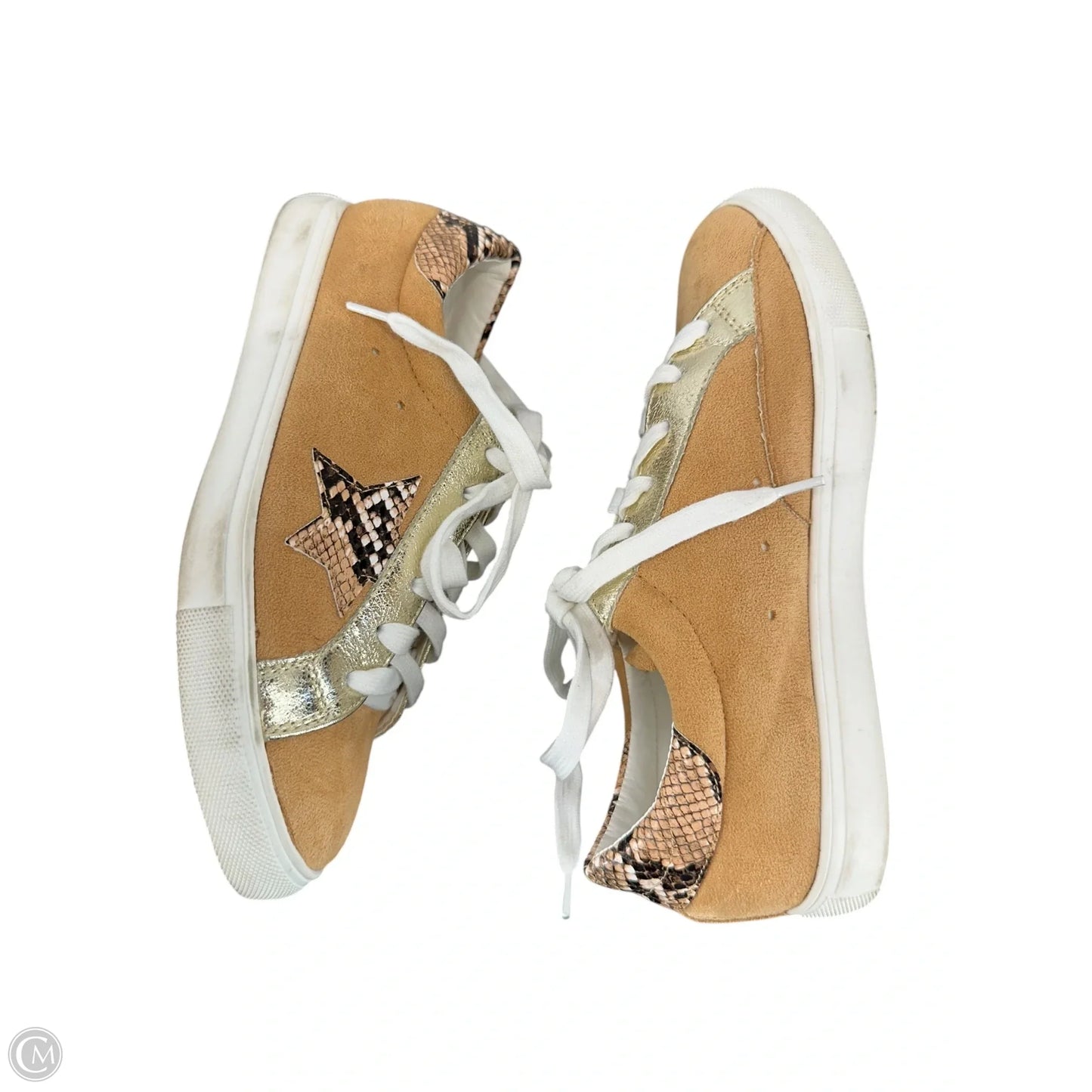 Shoes Sneakers By Nature Breeze In Brown, Size: 7.5