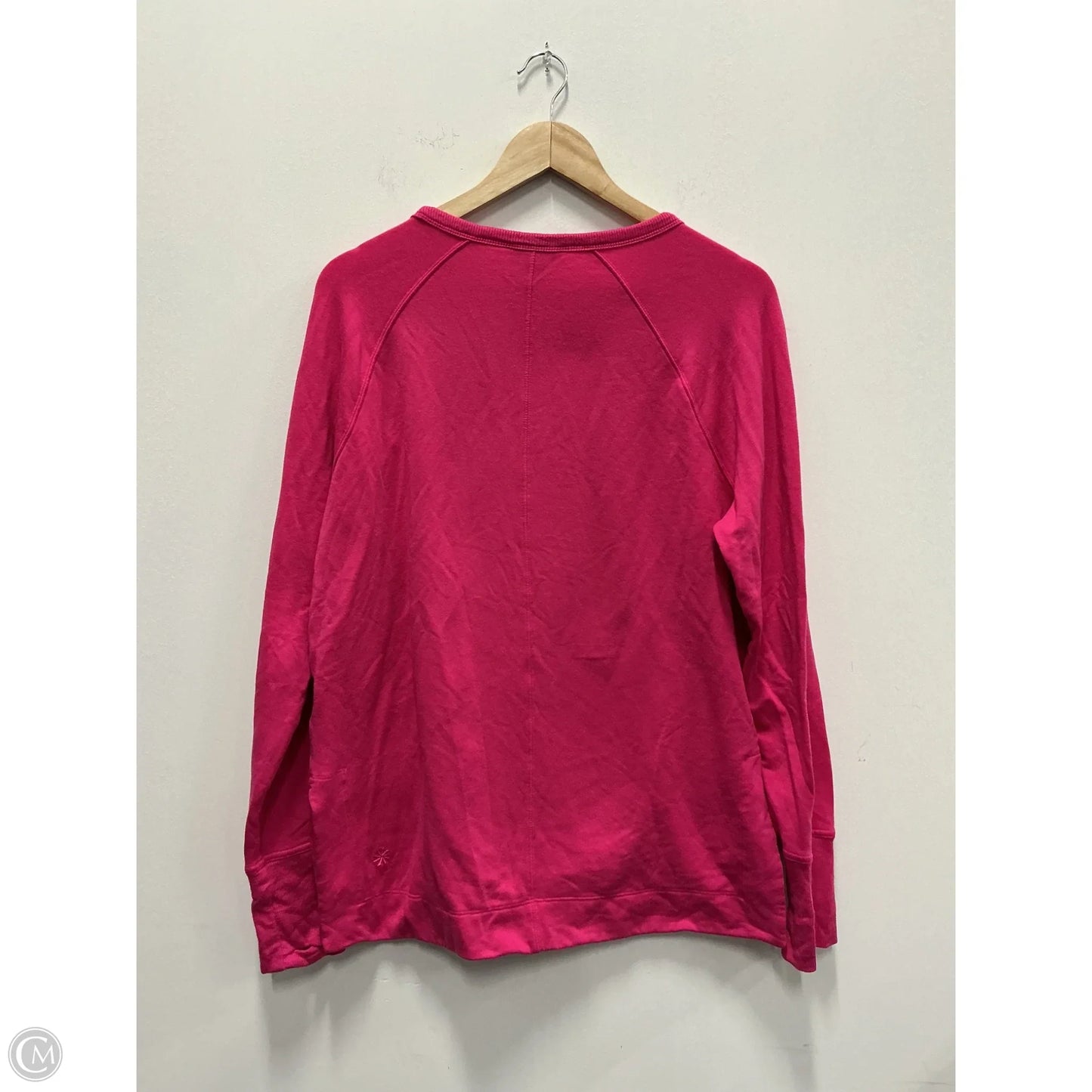 Athletic Sweatshirt Crewneck By Athleta In Pink, Size: M