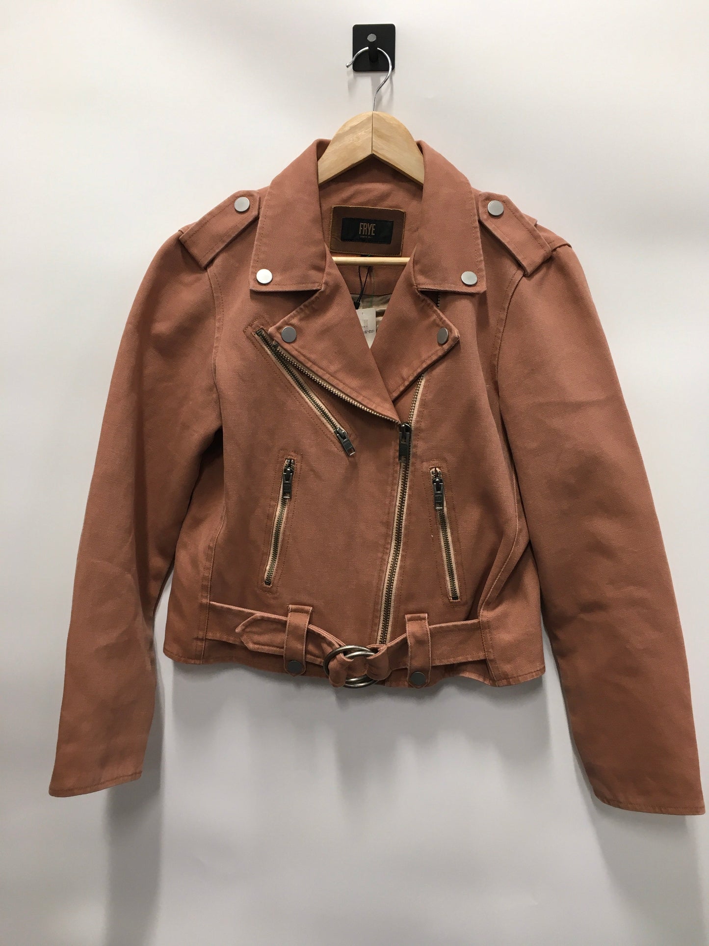 Jacket Denim By Frye Size: S