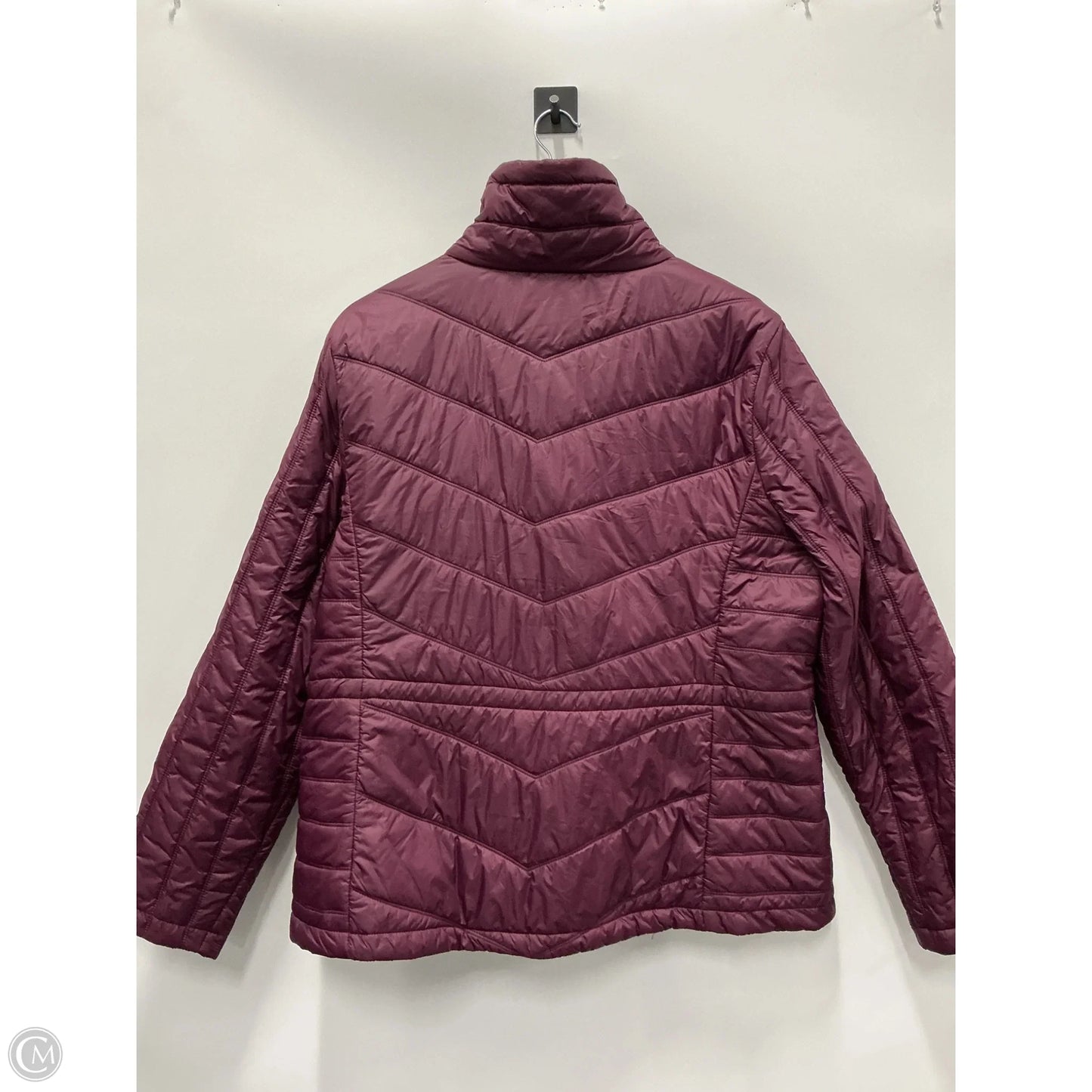 Jacket Puffer & Quilted By Guess In Purple, Size: Xxl