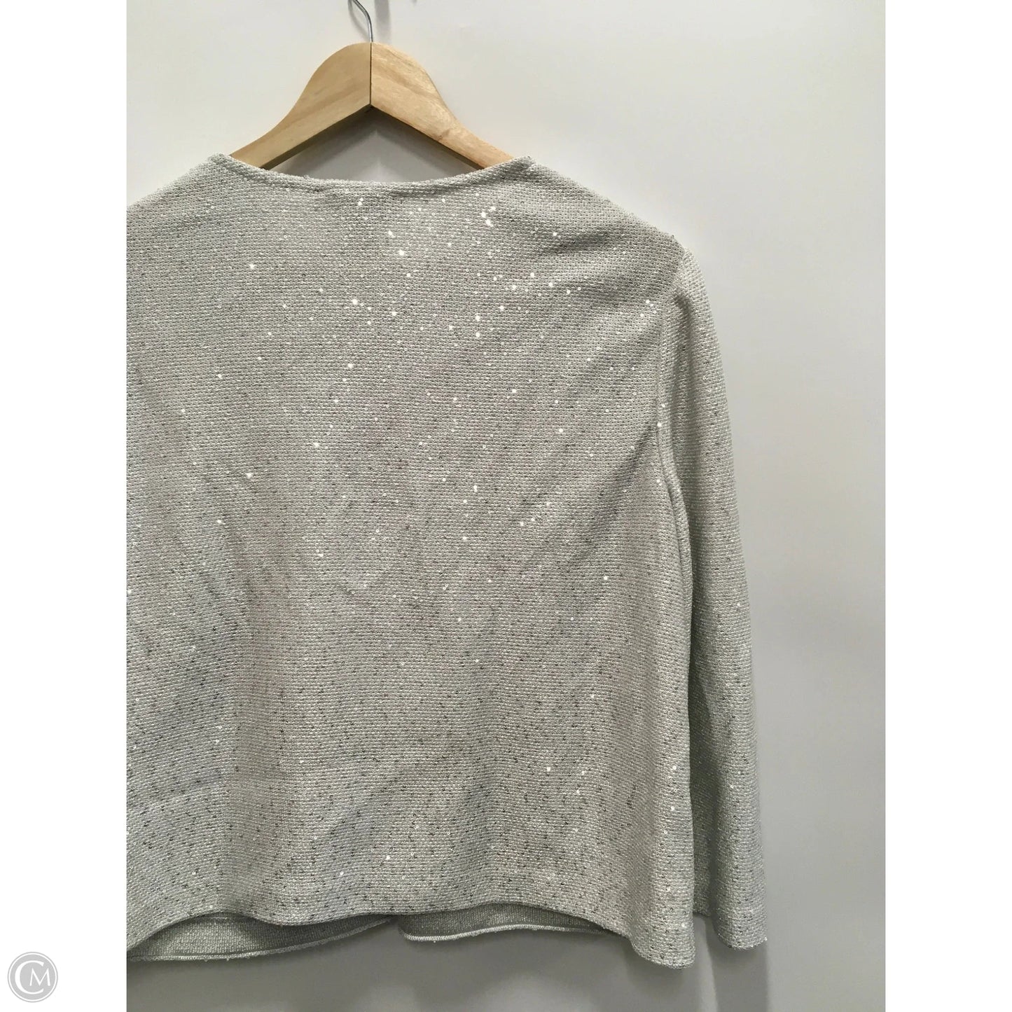 Blazer Designer By St. John In Grey, Size: L