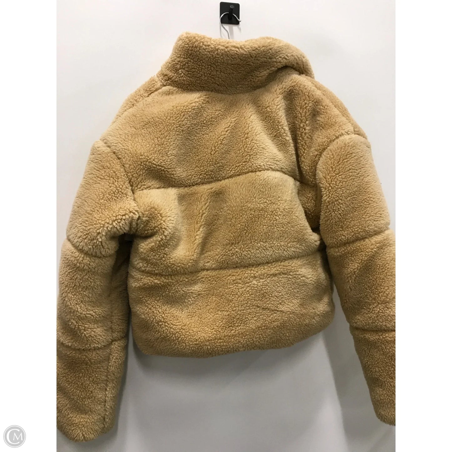 Coat Faux Fur & Sherpa By Alo In Tan, Size: M