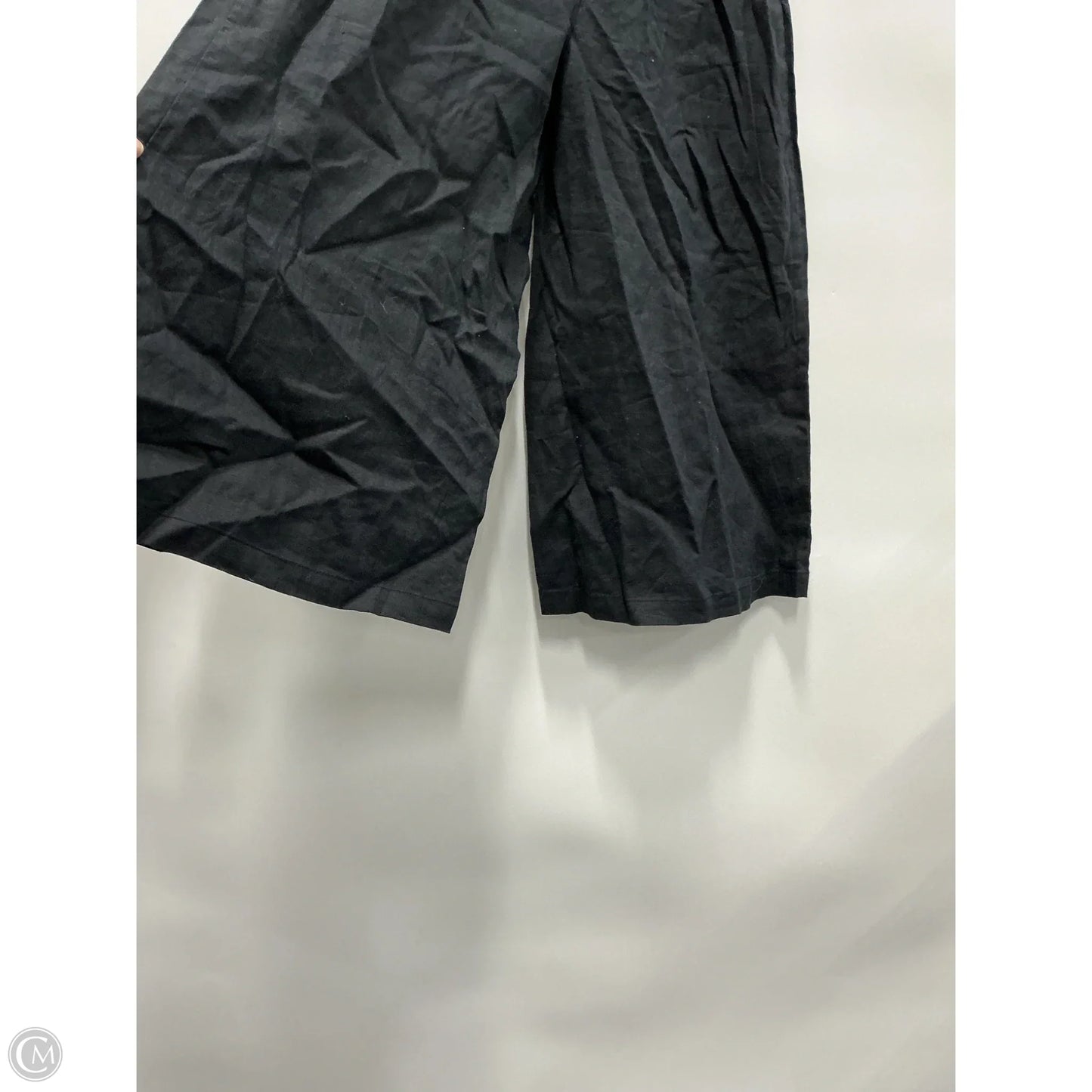 Pants Linen By Anthropologie In Black, Size: Xxs
