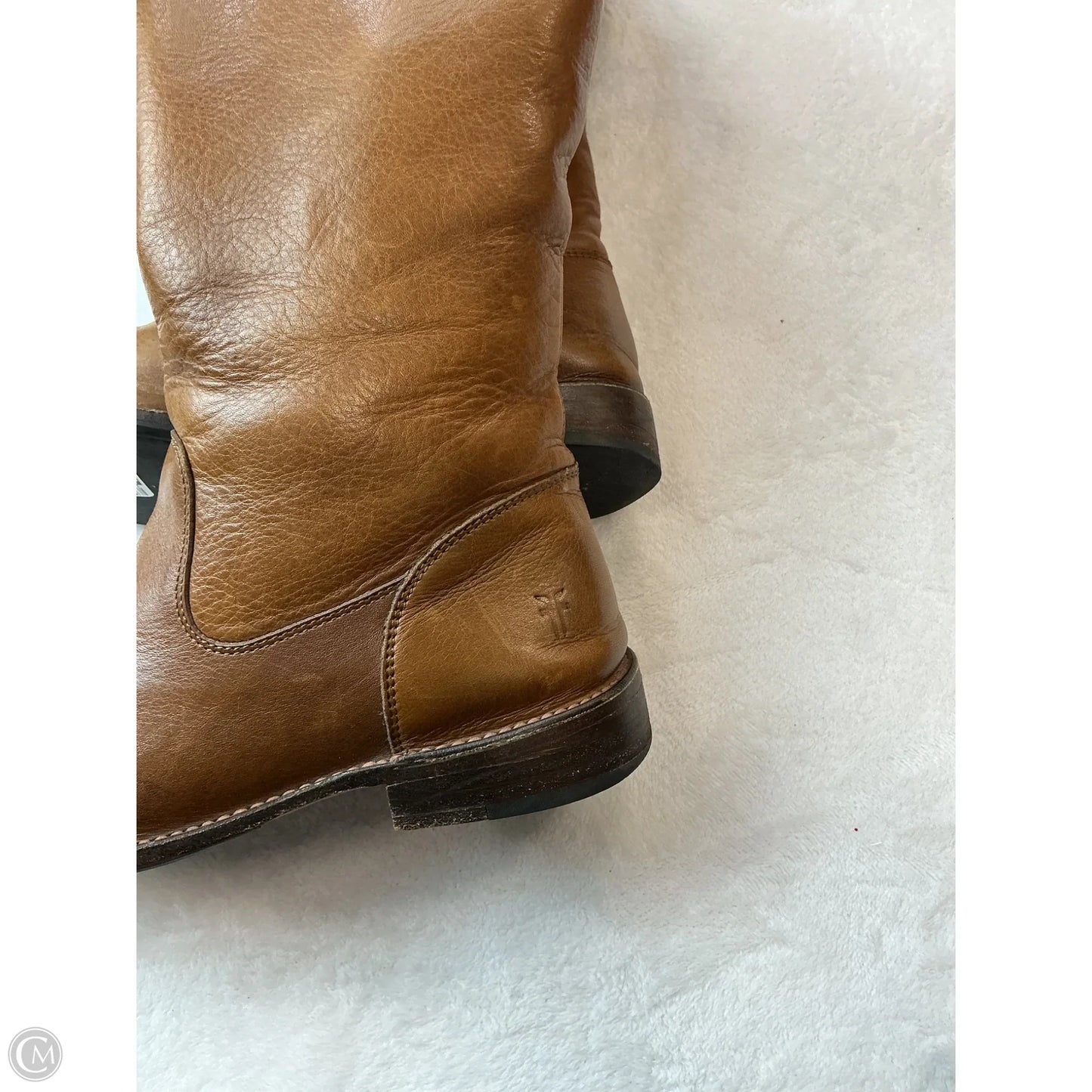 Boots Designer By Frye In Tan, Size: 8