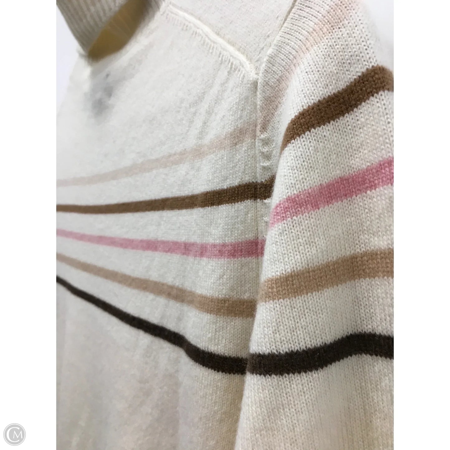 Sweater Cashmere By Lands End In Cream, Size: S