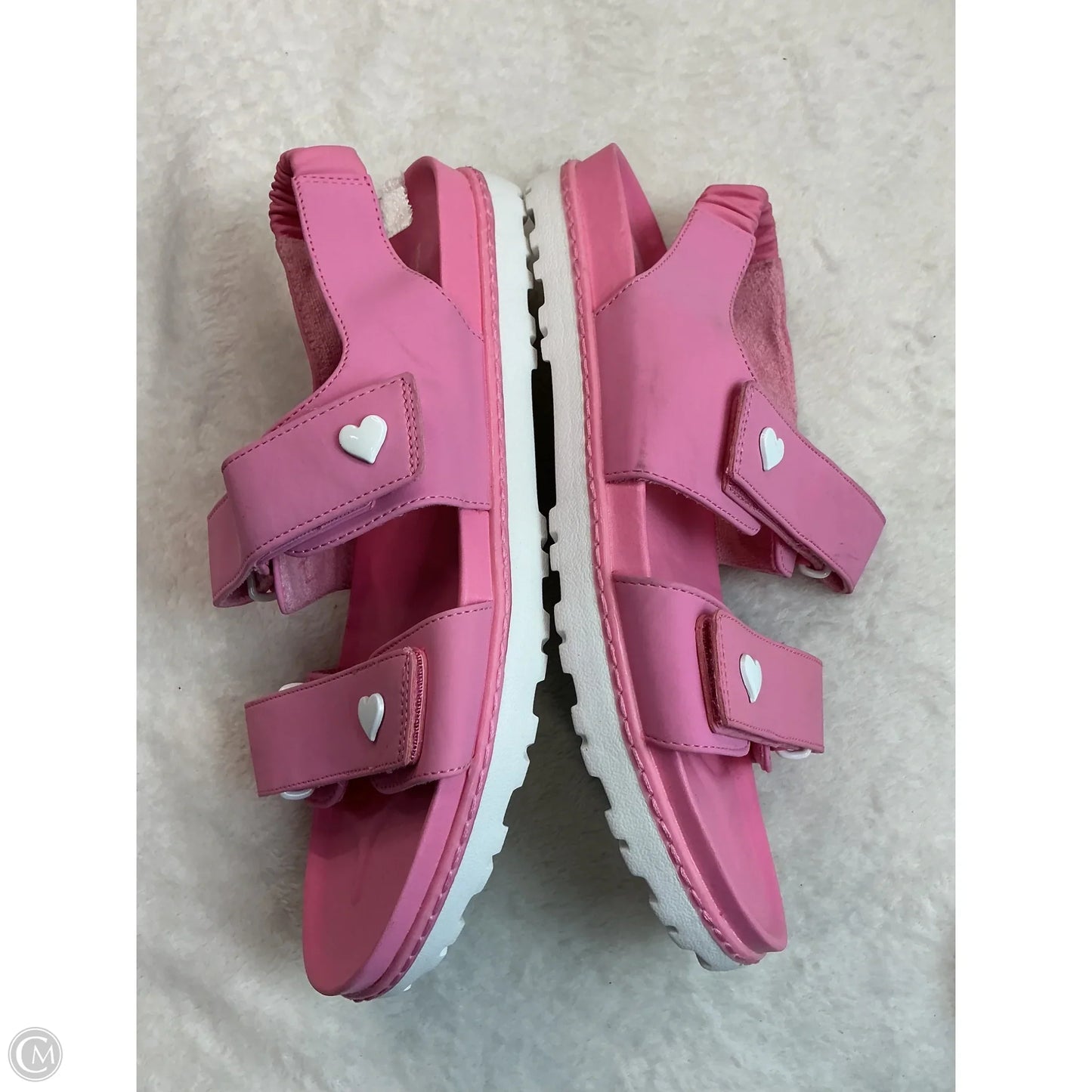Sandals Flats By Stoney Clover Lane In Pink, Size: 9