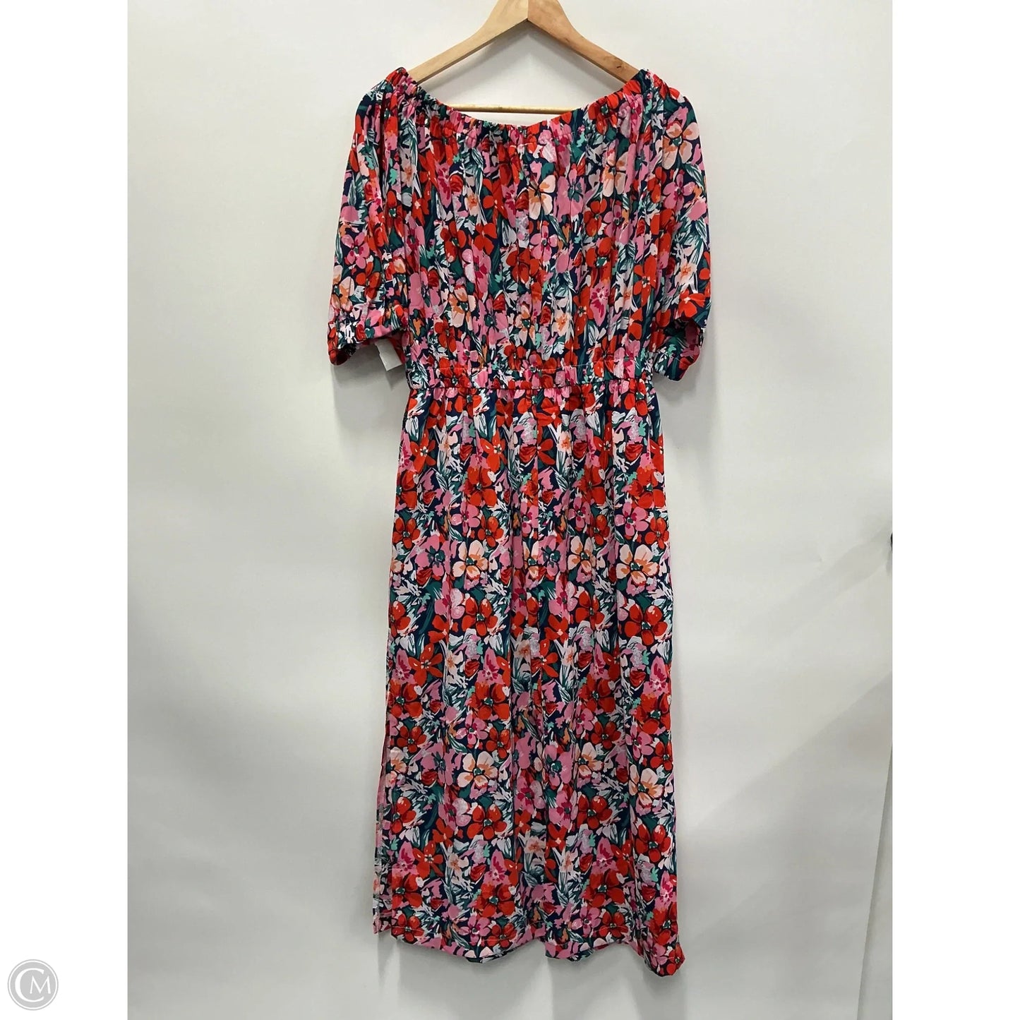 Dress Casual Maxi By Clothes Mentor In Floral Print, Size: Xl