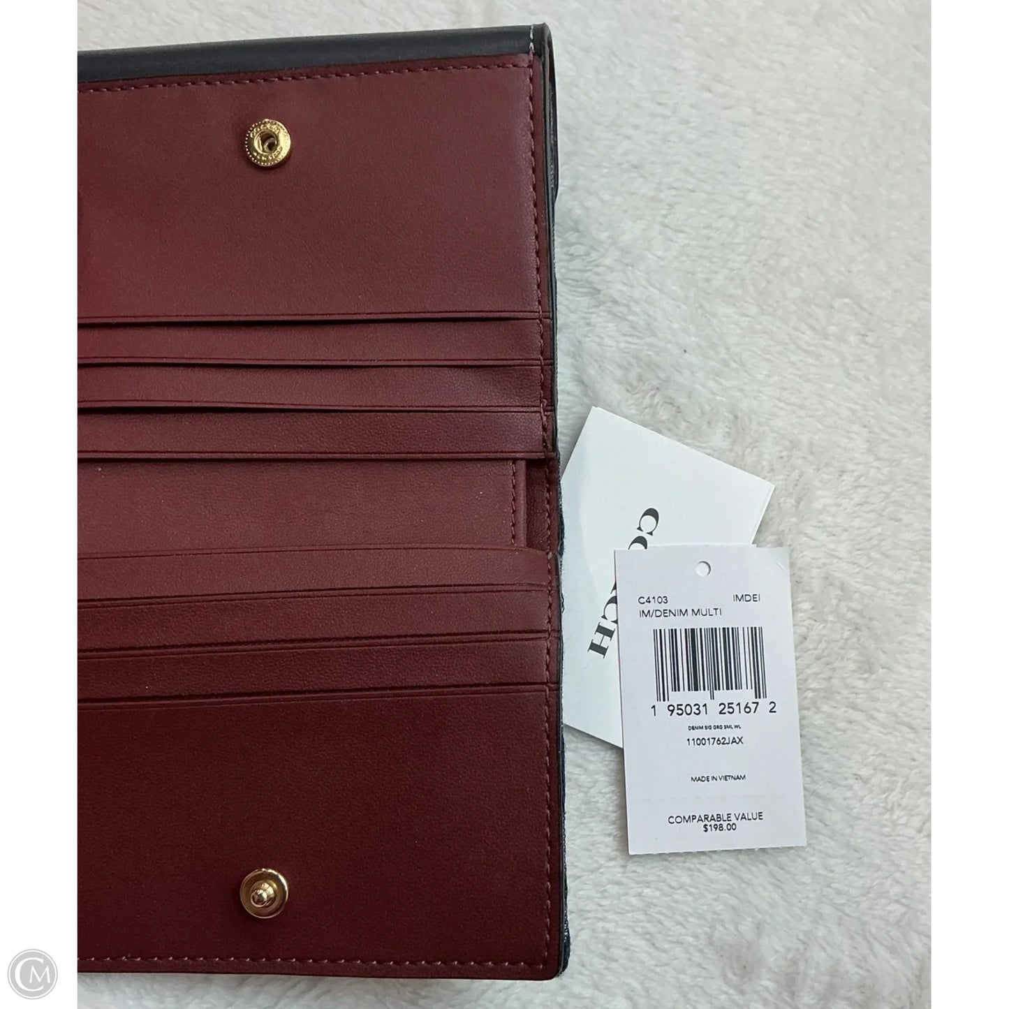 Wallet Designer By Coach, Size: Medium
