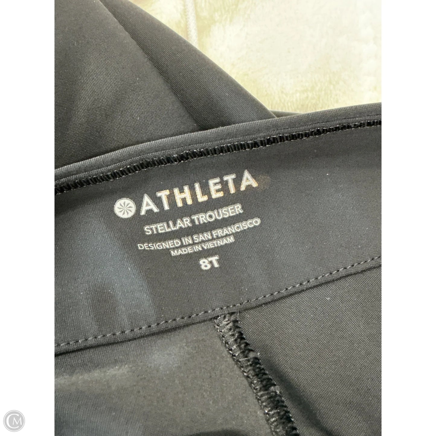 Athletic Pants By Athleta In Black, Size: 8l