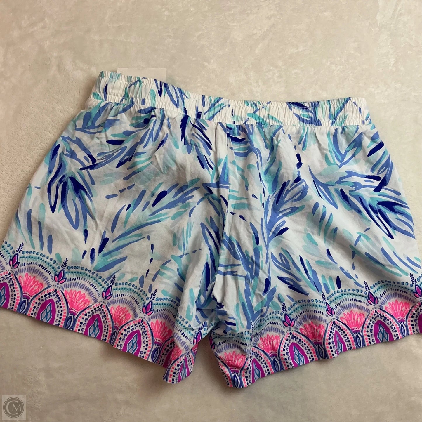 Shorts Designer By Lilly Pulitzer In Blue & White, Size: Xs