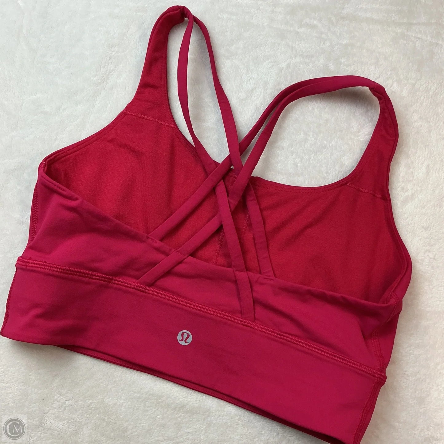 Athletic Bra By Lululemon In Pink, Size: 8