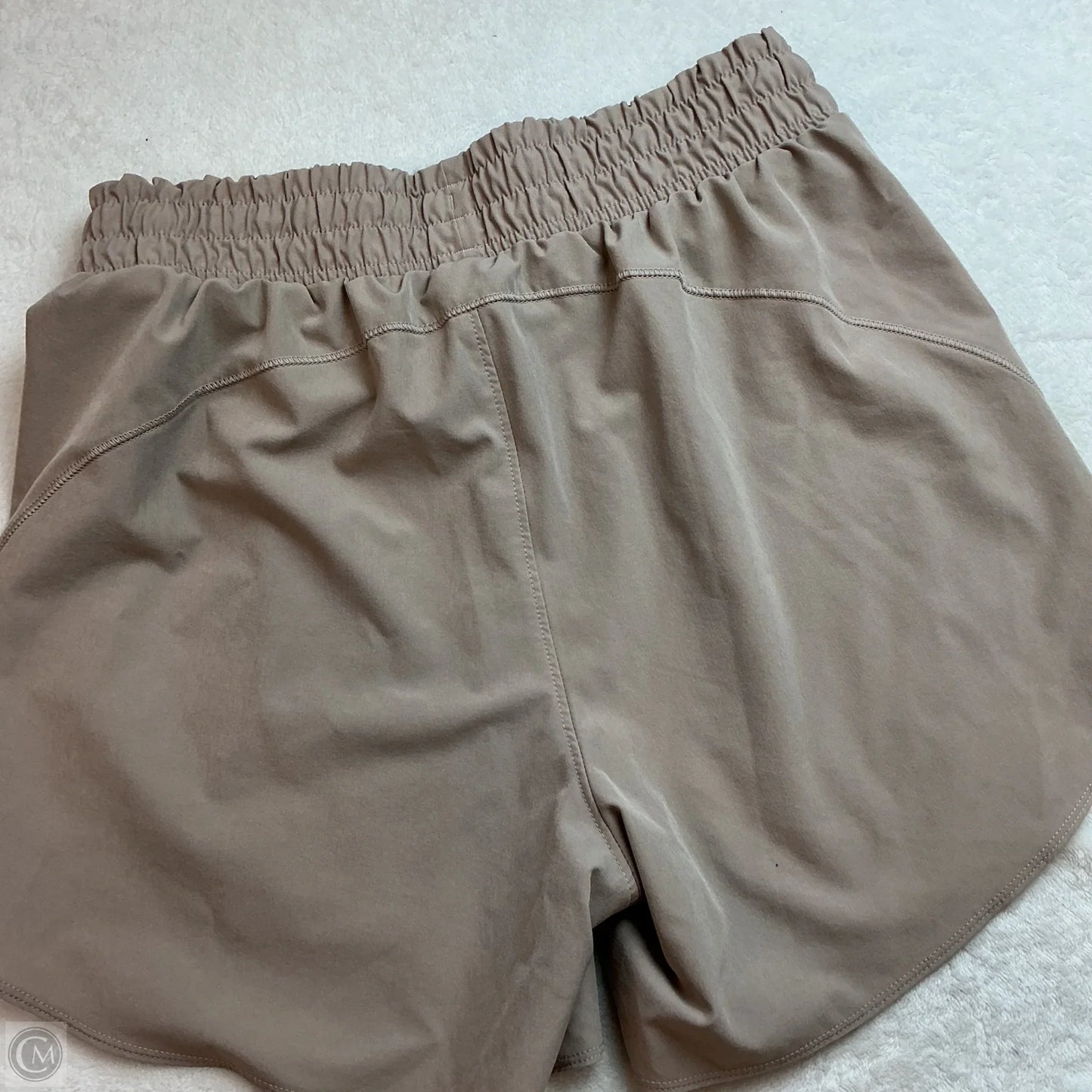 Athletic Shorts By Under Armour In Tan, Size: S
