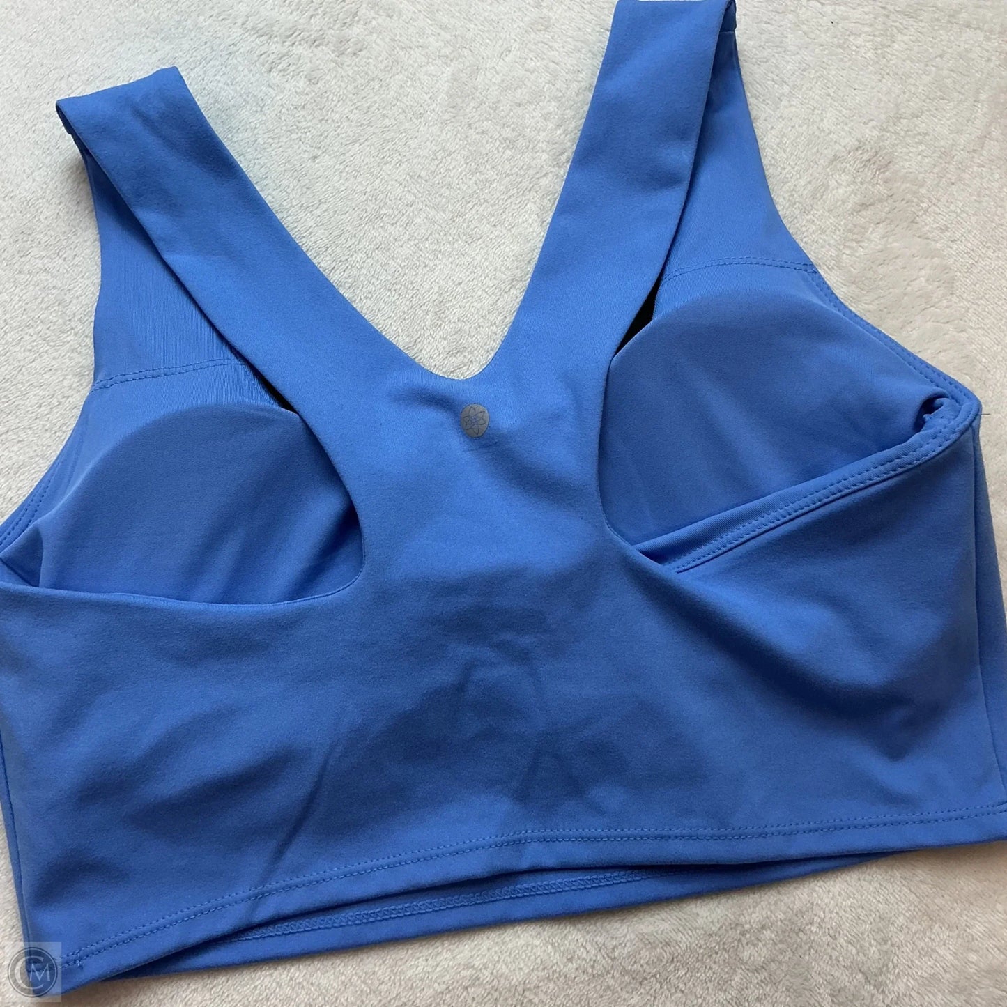 Athletic Bra By Clothes Mentor In Blue, Size: M