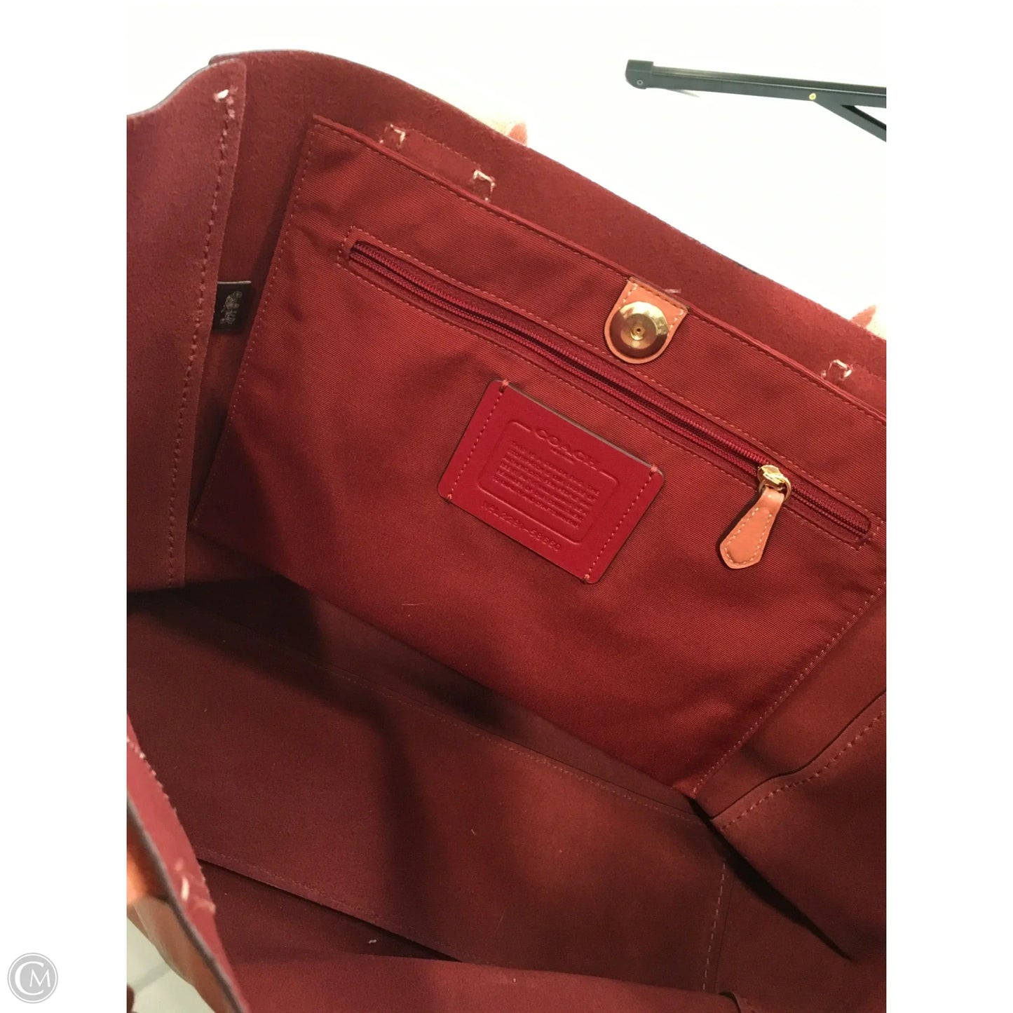 Handbag Designer By Coach, Size: Large