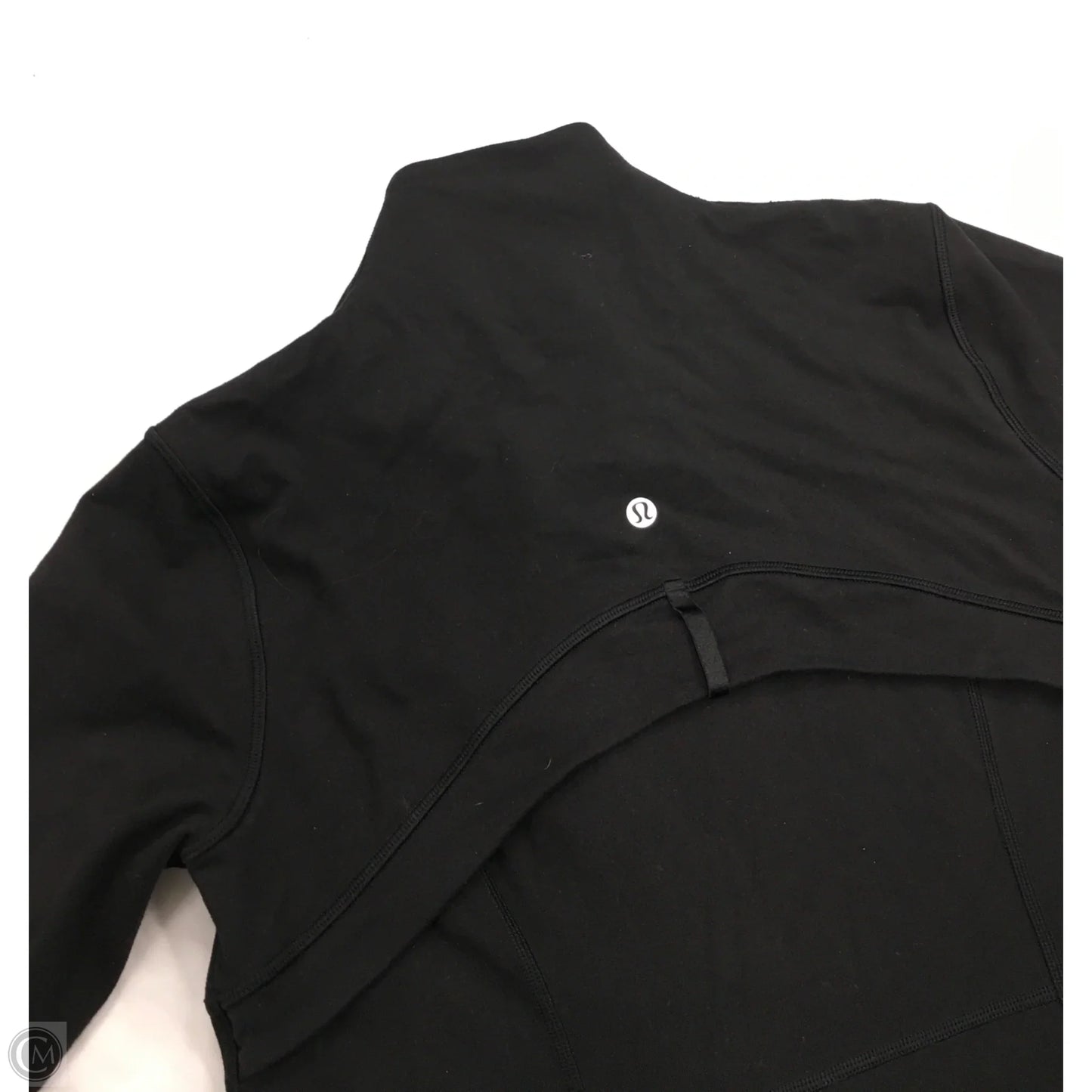 Athletic Jacket By Lululemon In Black, Size: 10