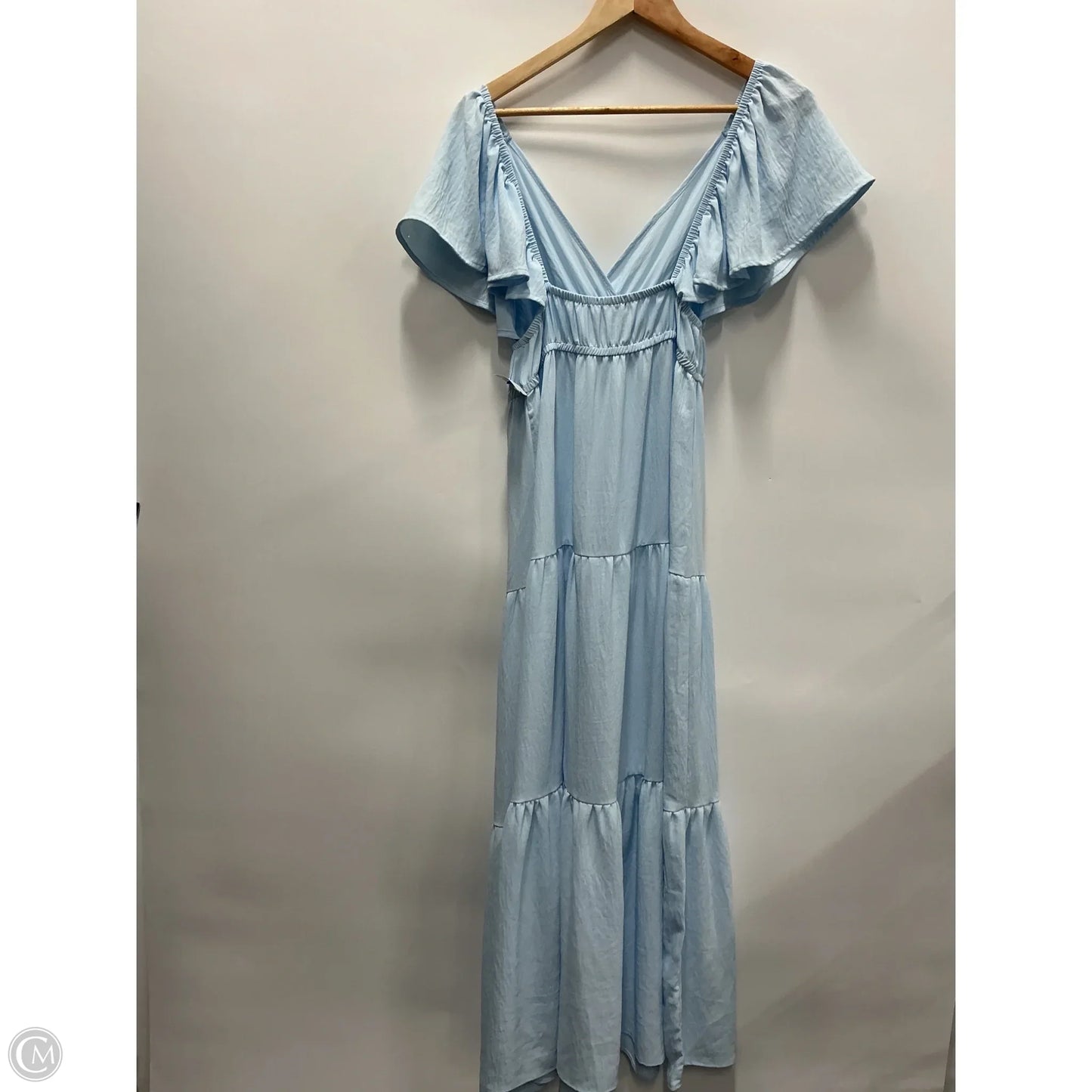 Dress Casual Maxi By Discreet Wear In Blue, Size: L