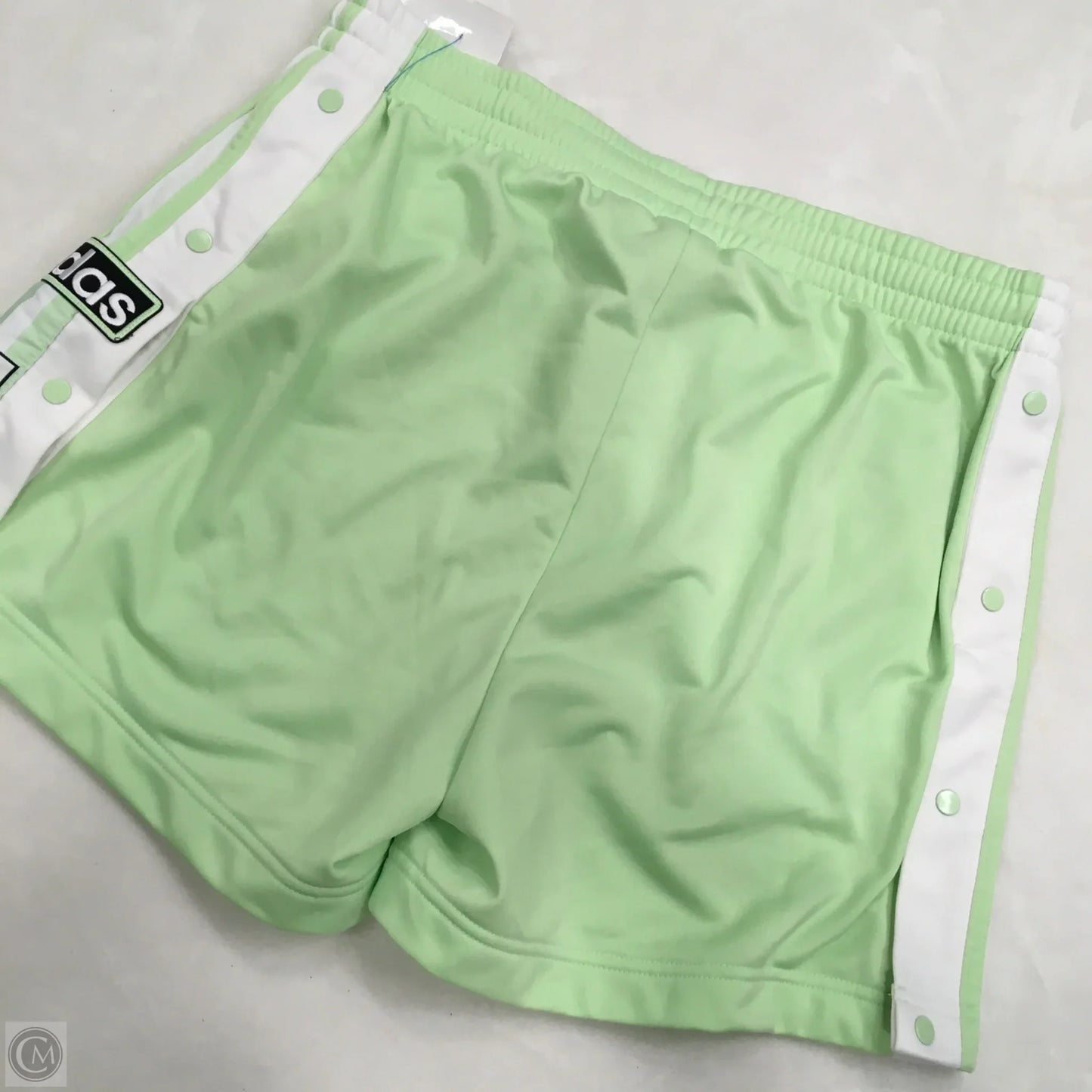 Athletic Shorts By Adidas In Green, Size: L