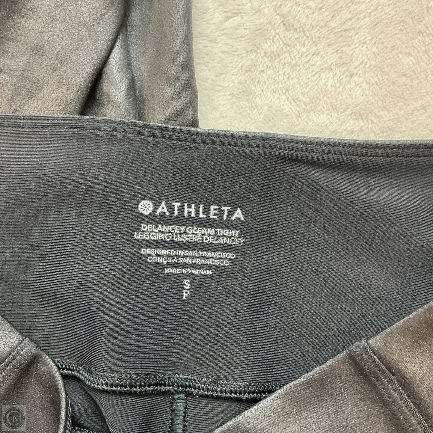 Athletic Leggings By Athleta In Black, Size: S