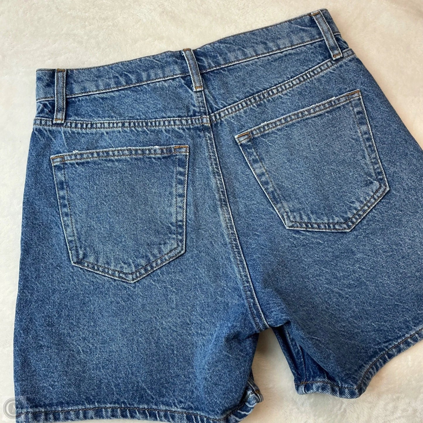 Shorts By Frame In Blue Denim, Size: 4