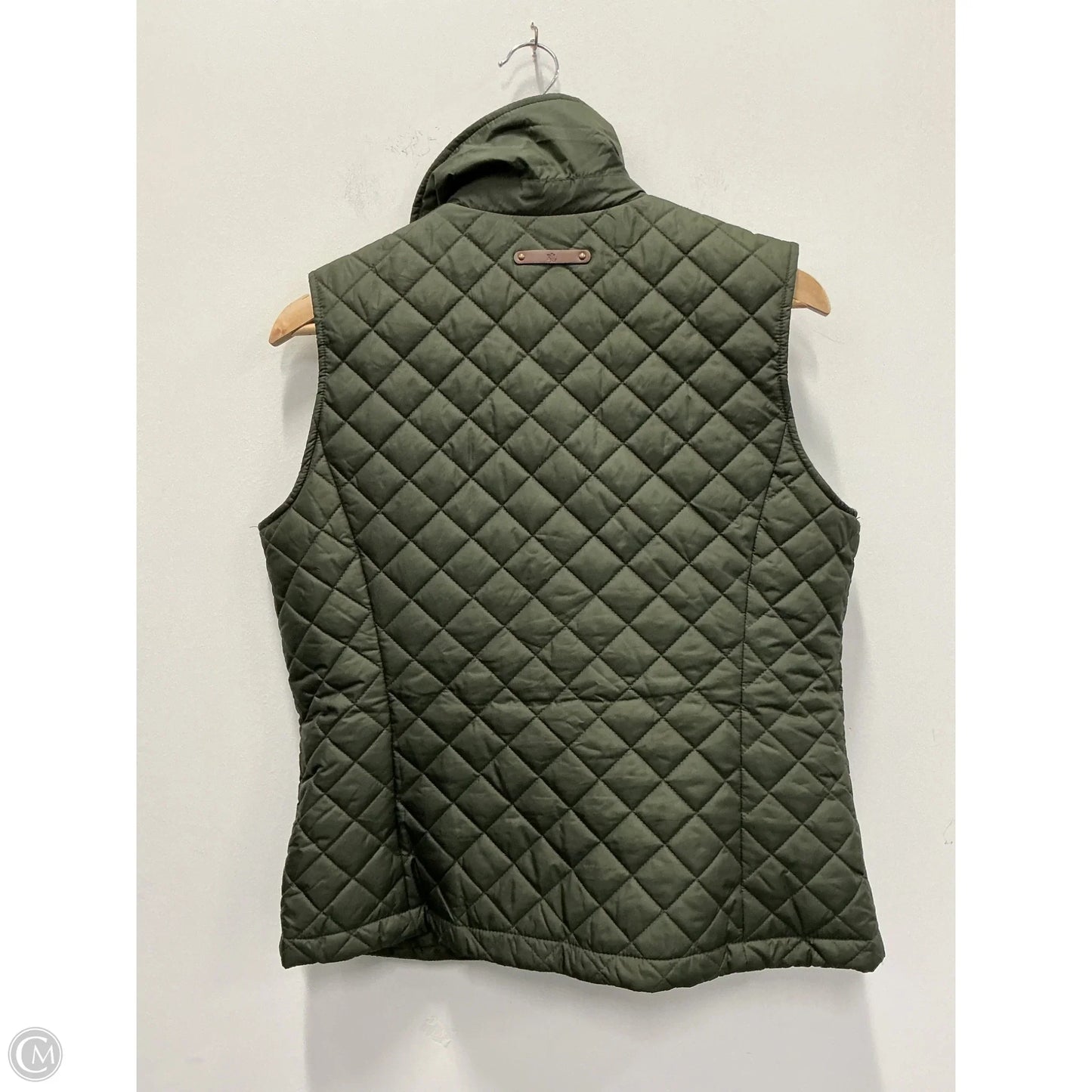 Vest Puffer & Quilted By Lauren By Ralph Lauren In Green, Size: M