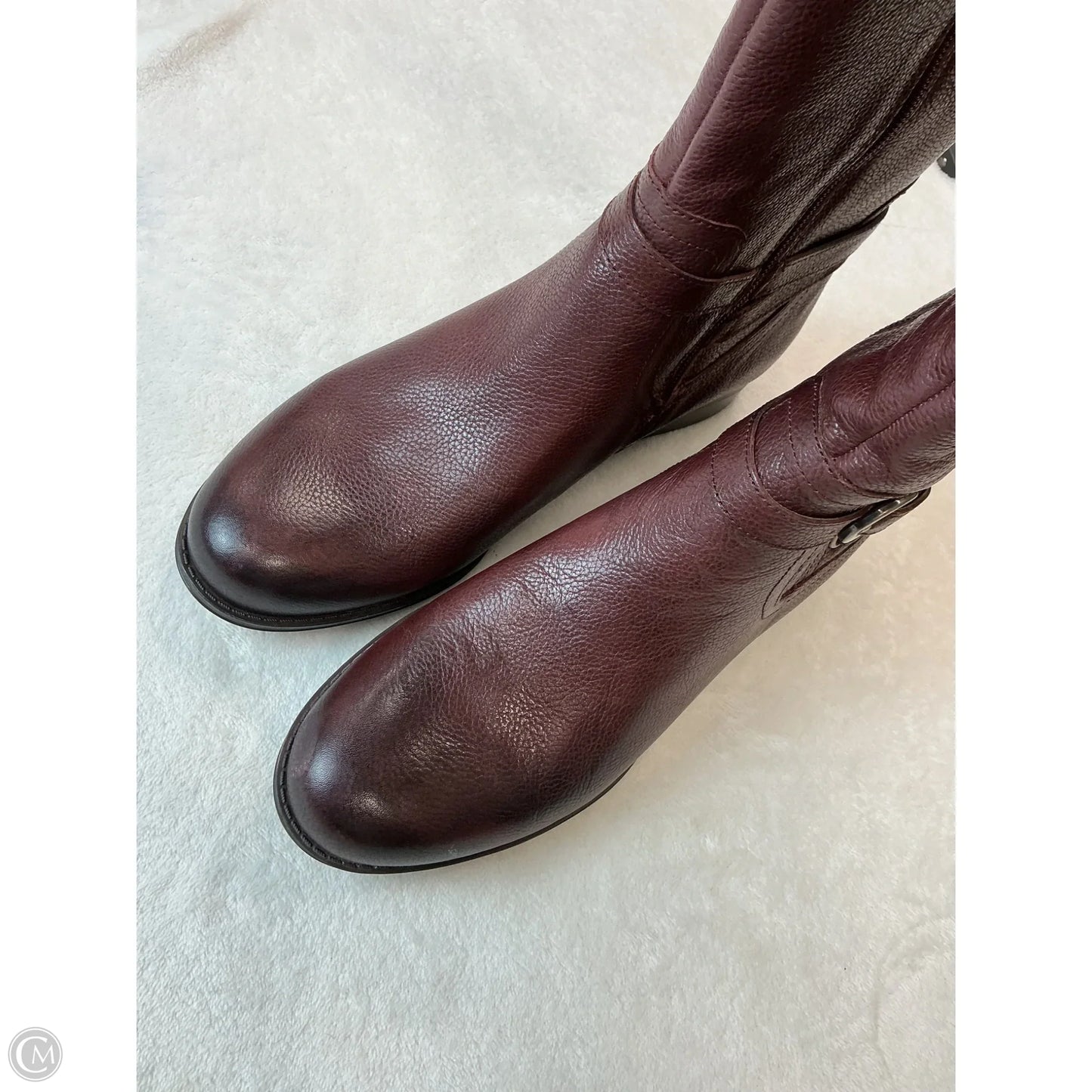 Boots Knee Flats By Naturalizer In Red, Size: 10