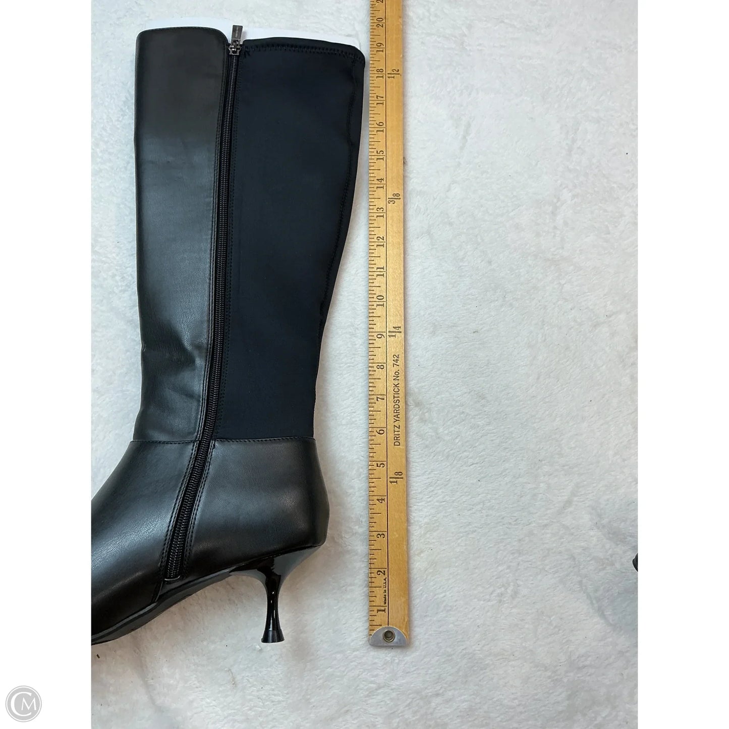 Boots Knee Heels By Kenneth Cole Reaction In Black, Size: 8.5