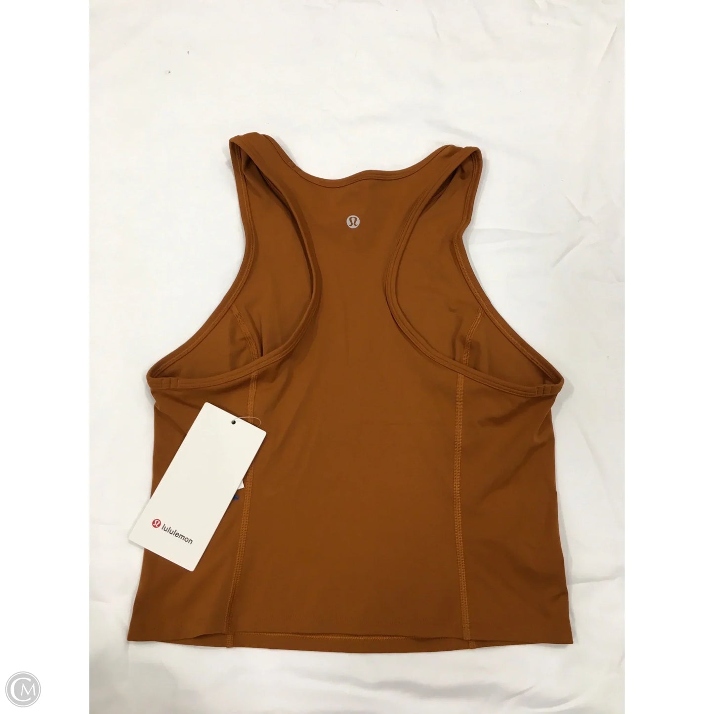 Athletic Tank Top By Lululemon In Orange, Size: M