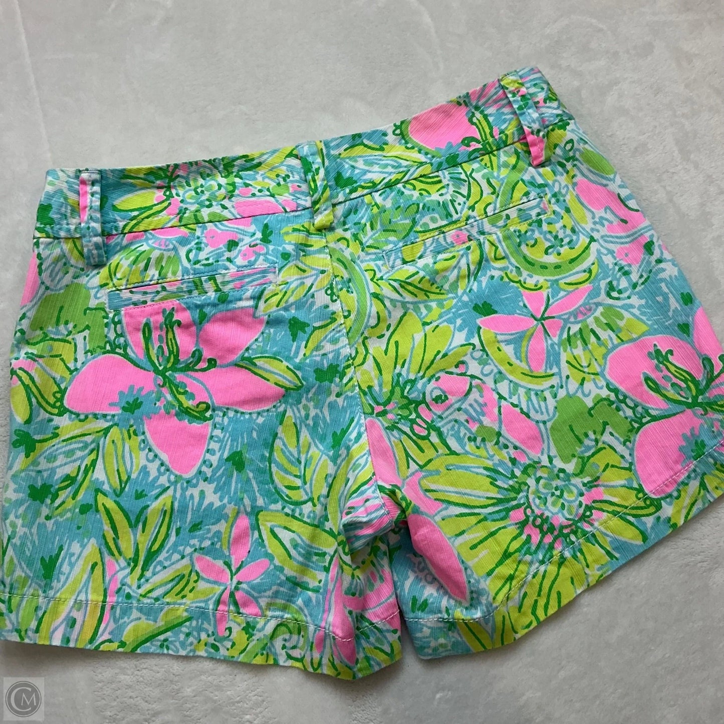 Shorts Designer By Lilly Pulitzer In Green, Size: 0