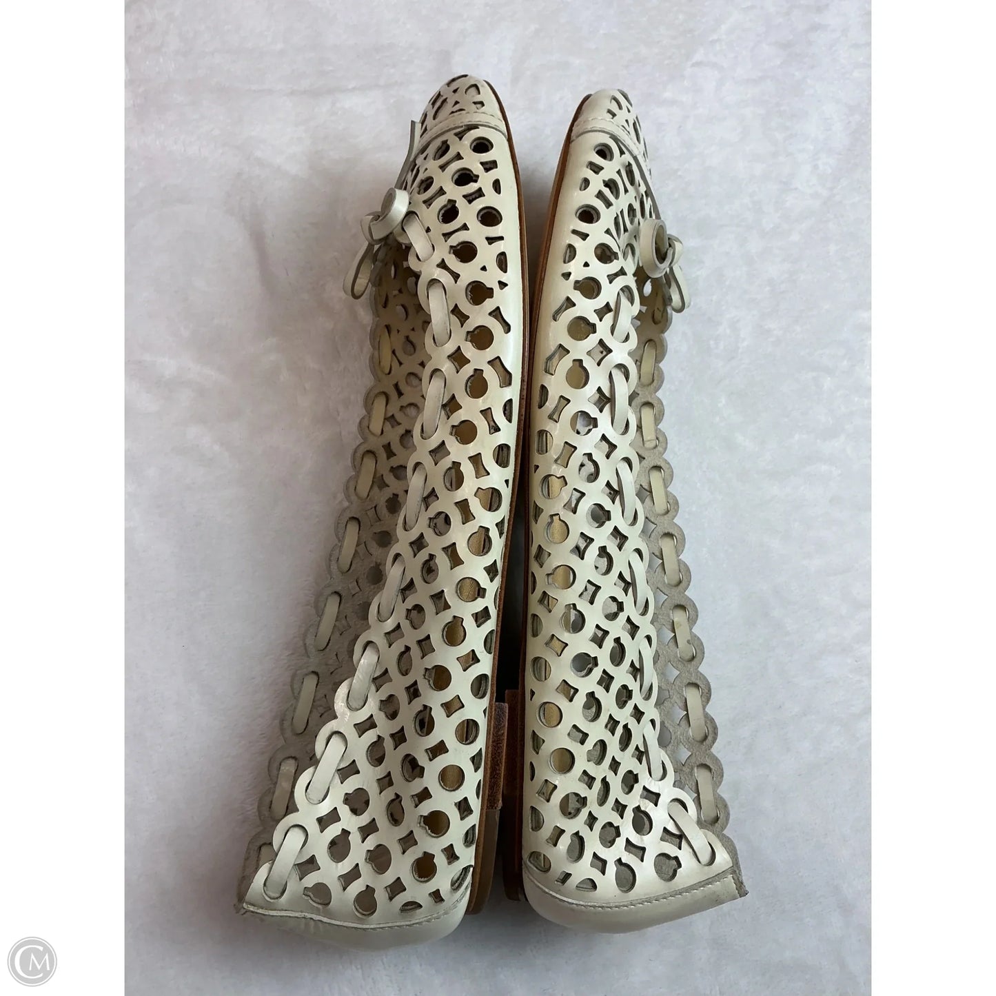 Shoes Designer By Coach In Cream, Size: 8