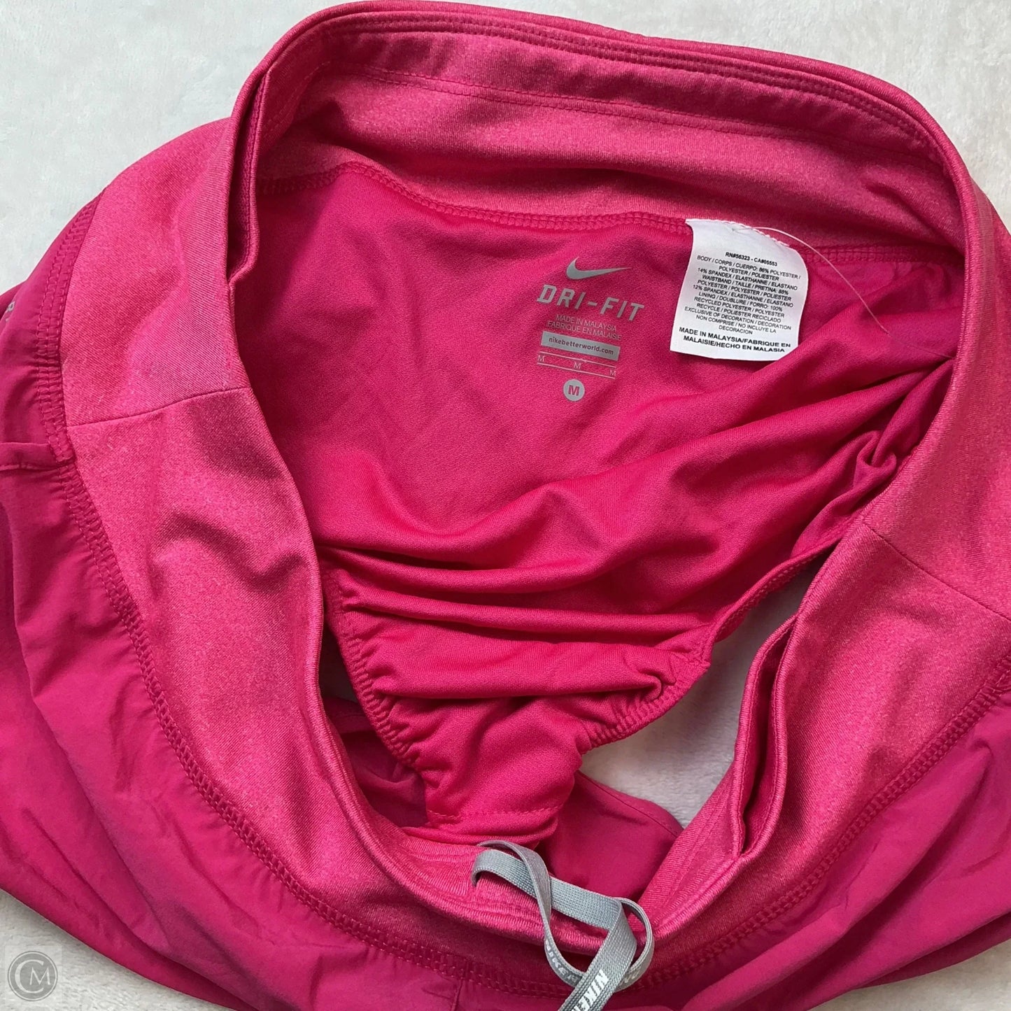 Athletic Shorts By Nike In Pink, Size: M