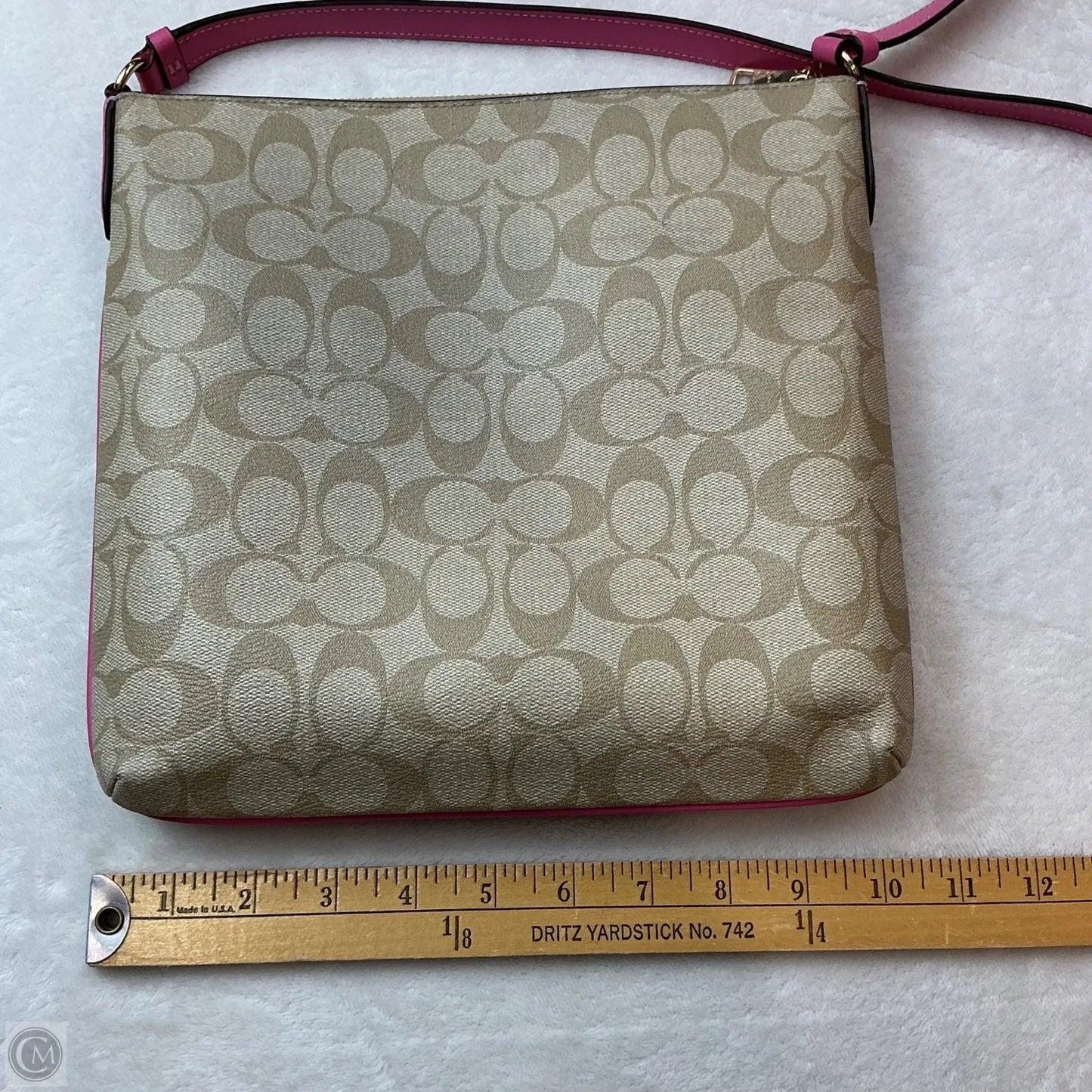 Crossbody Designer By Coach, Size: Large