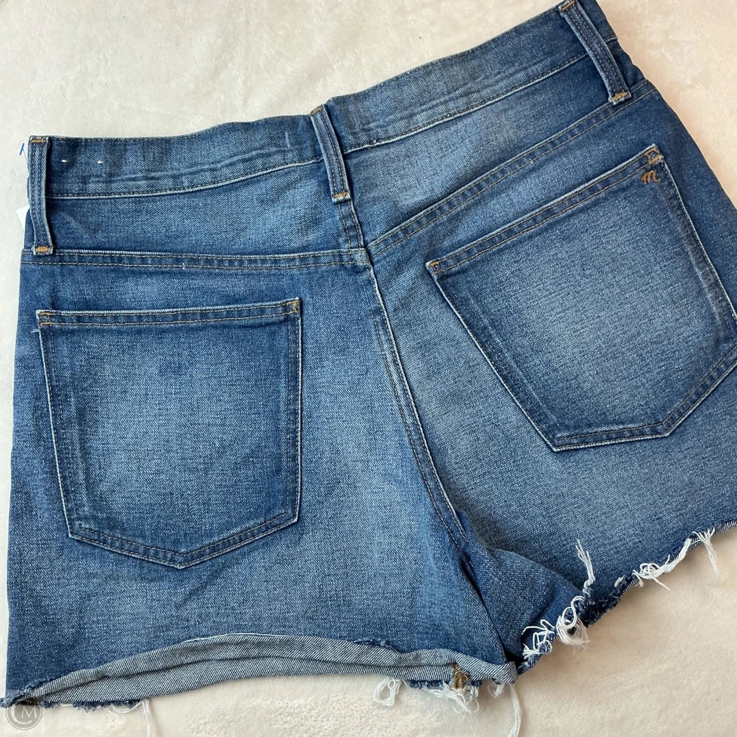 Shorts By Madewell In Blue Denim, Size: 8