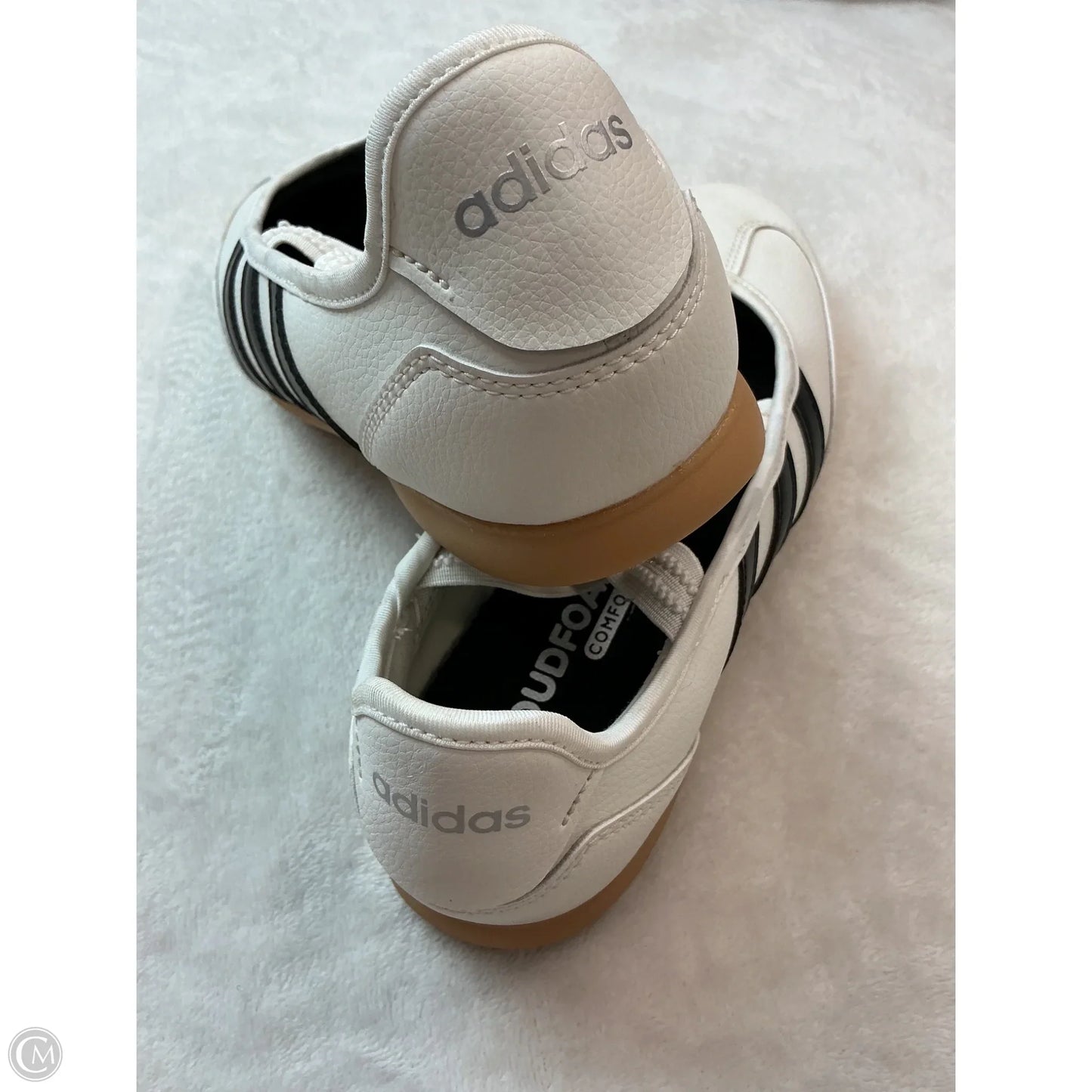 Shoes Flats By Adidas In White, Size: 6.5