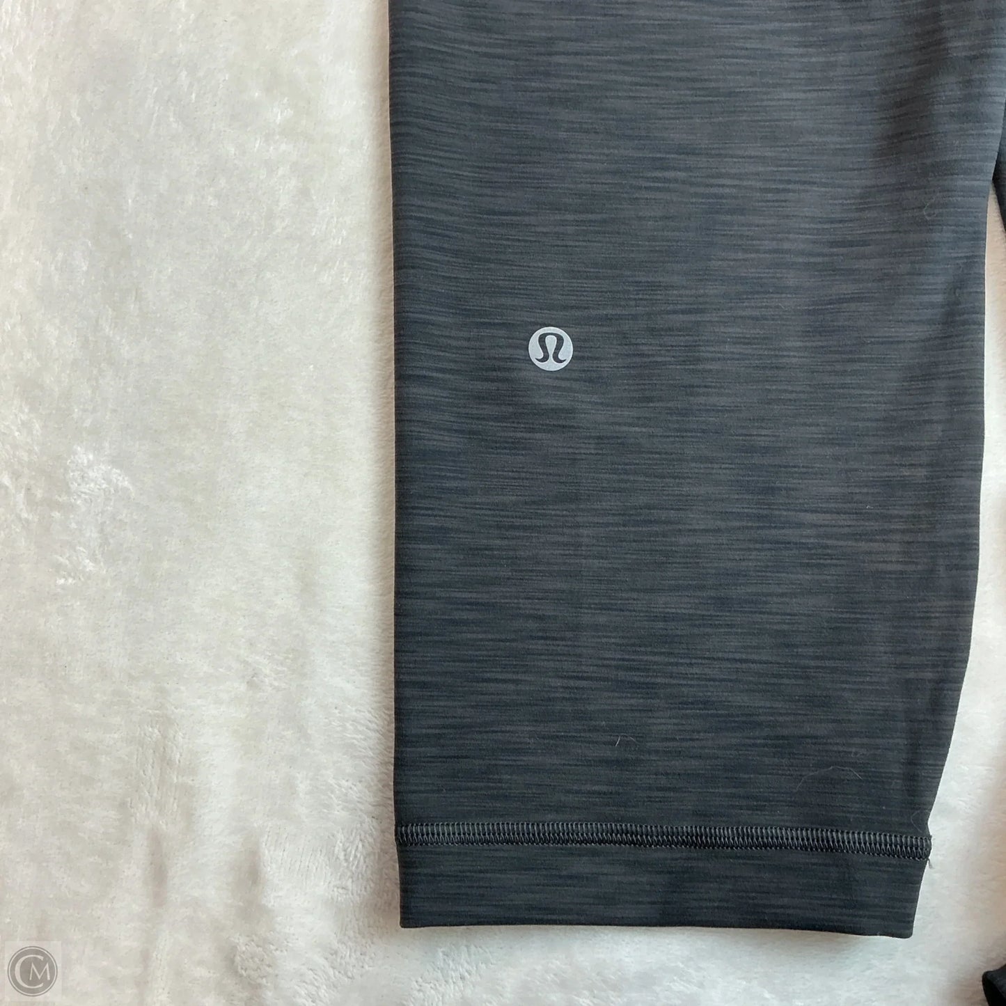 Athletic Leggings Capris By Lululemon In Grey, Size: 14