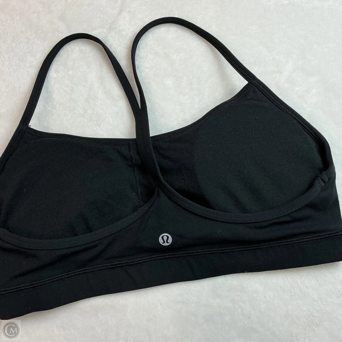 Athletic Bra By Lululemon In Black, Size: 12