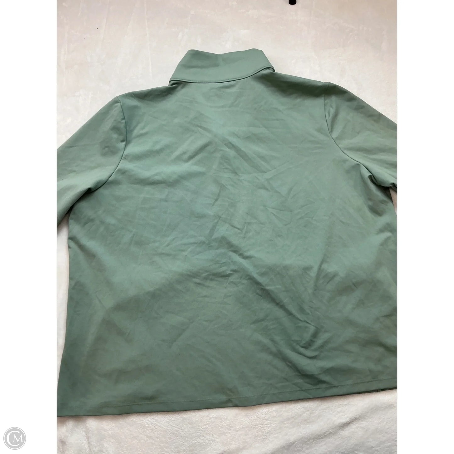 Athletic Jacket By Under Armour In Green, Size: 2x