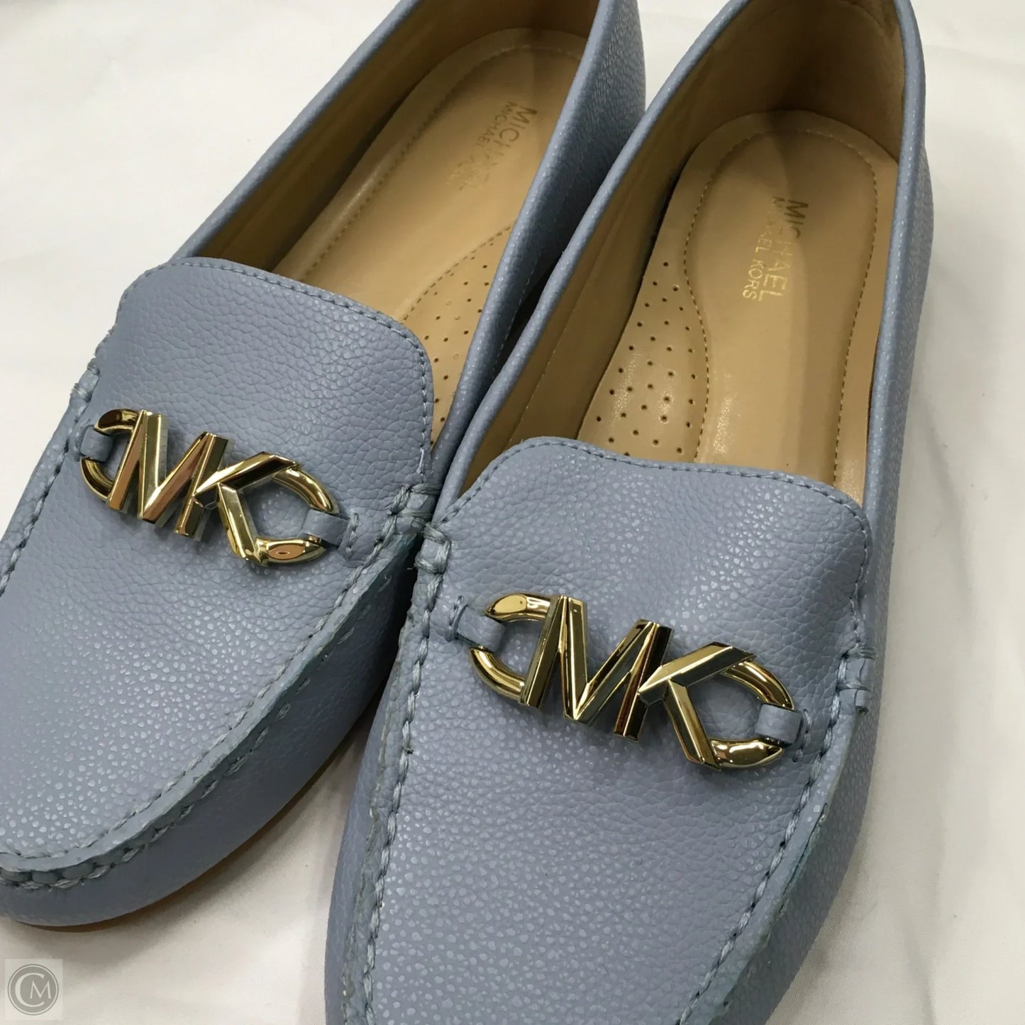 Shoes Designer By Michael Kors In Blue, Size: 8.5