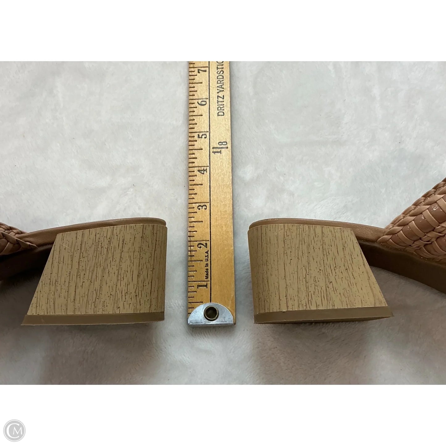 Sandals Heels Block By Dolce Vita In Cream, Size: 8